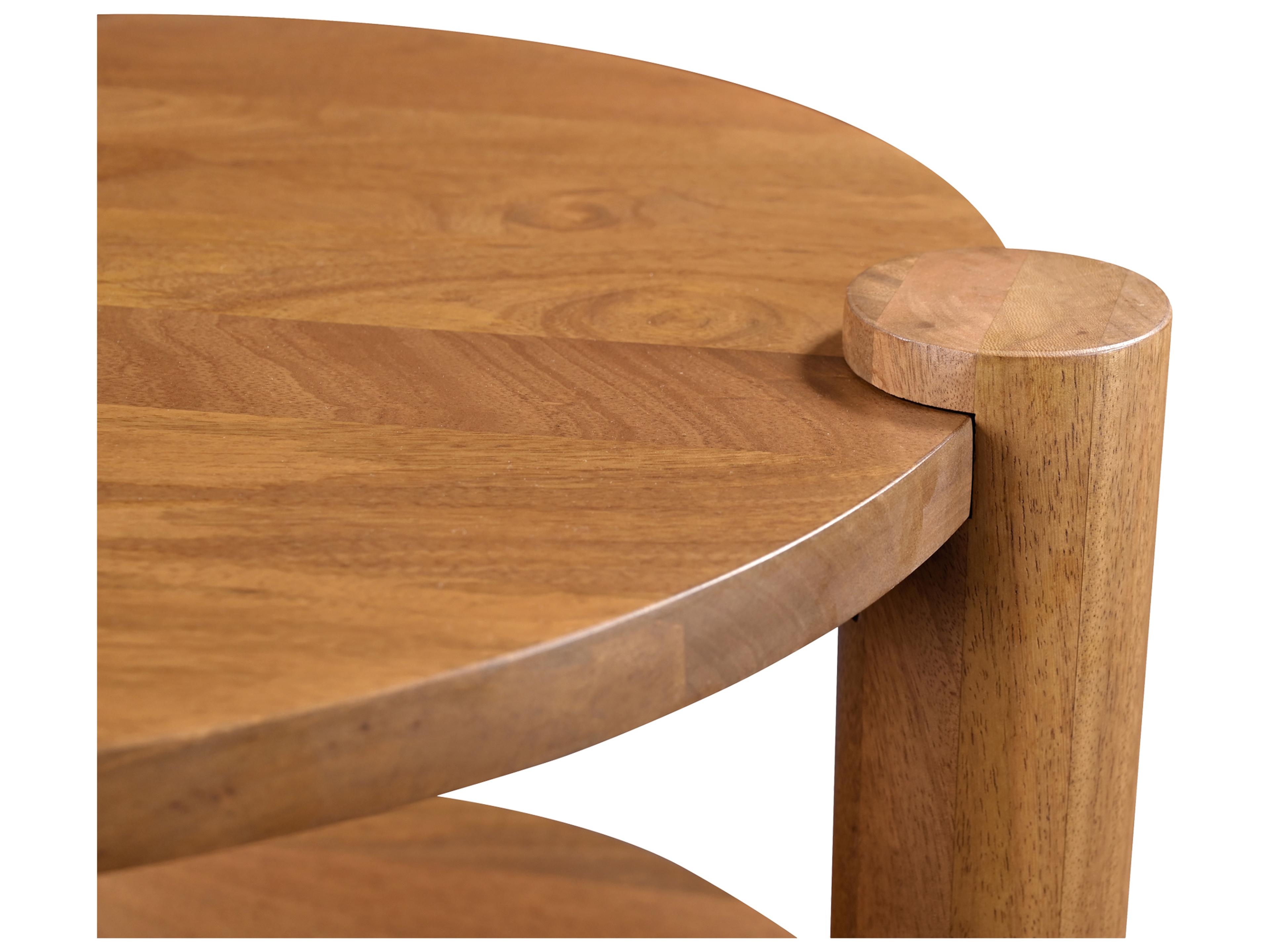 Moe's Home Olsen Accent Table Vintage Brown