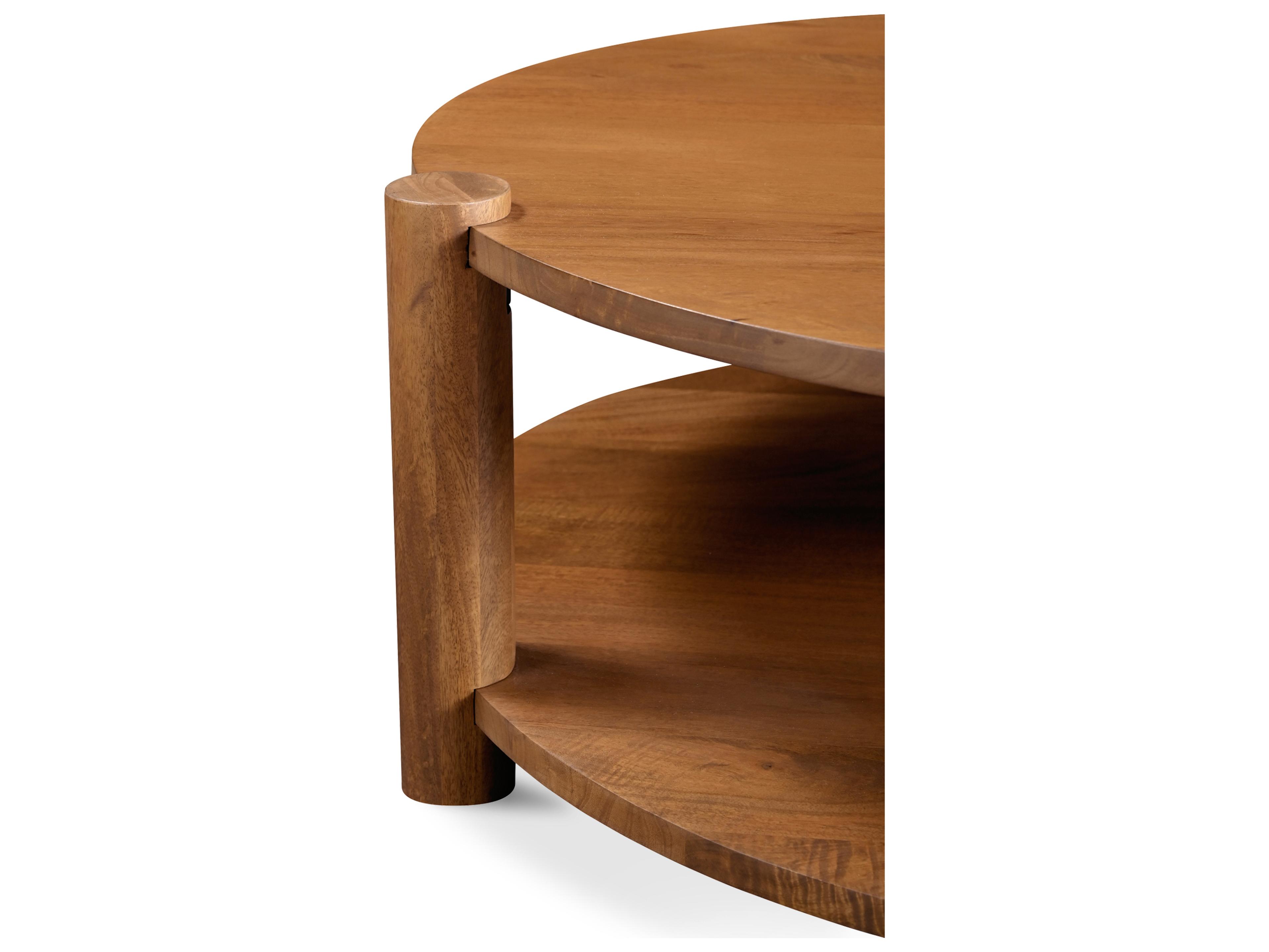 Moe's Home Olsen Coffee Table Vintage Brown