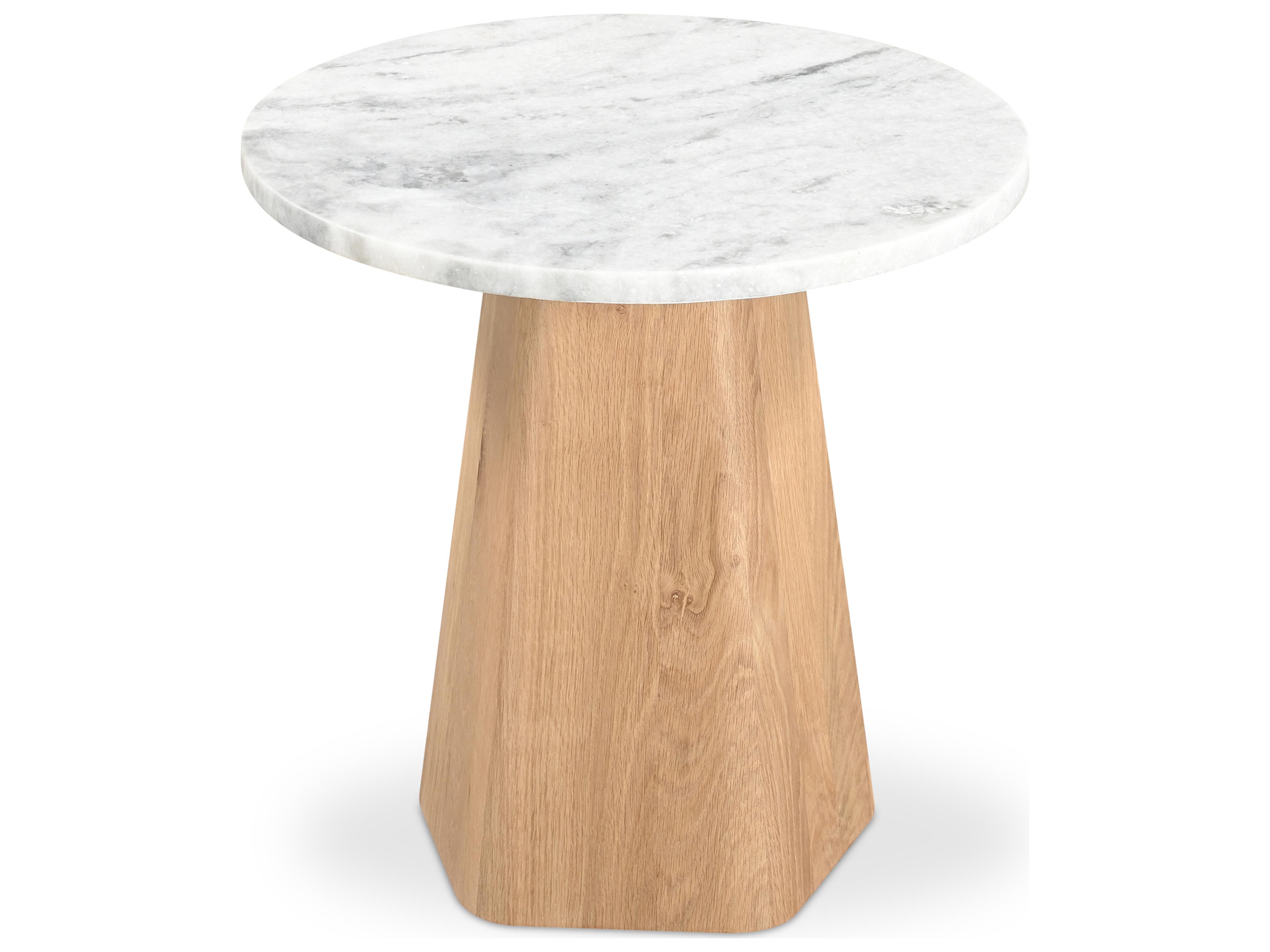 Moe's Home Evelyn Ashen Gray 20" End Table