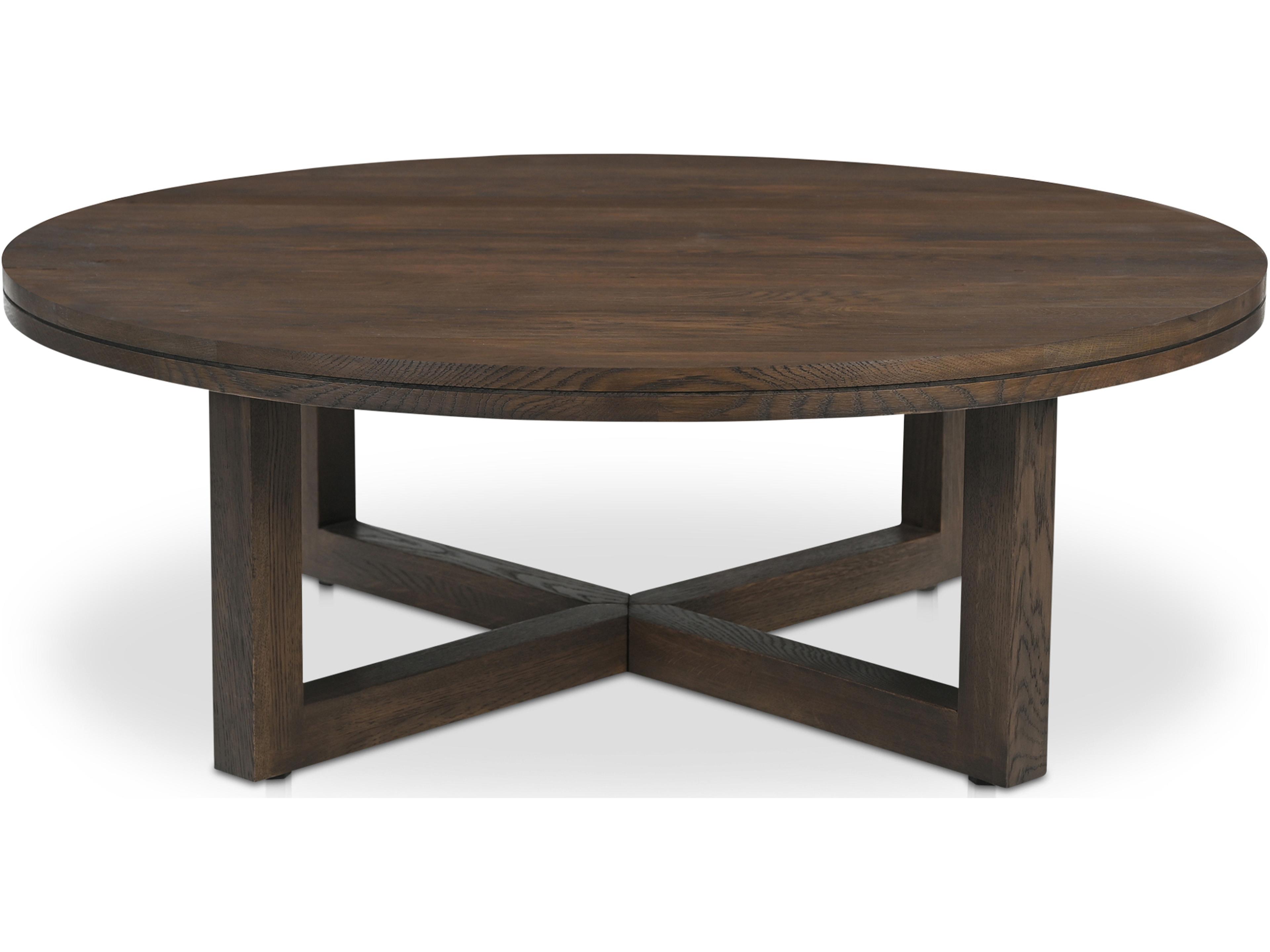 Joel Round Wood Coffee Table