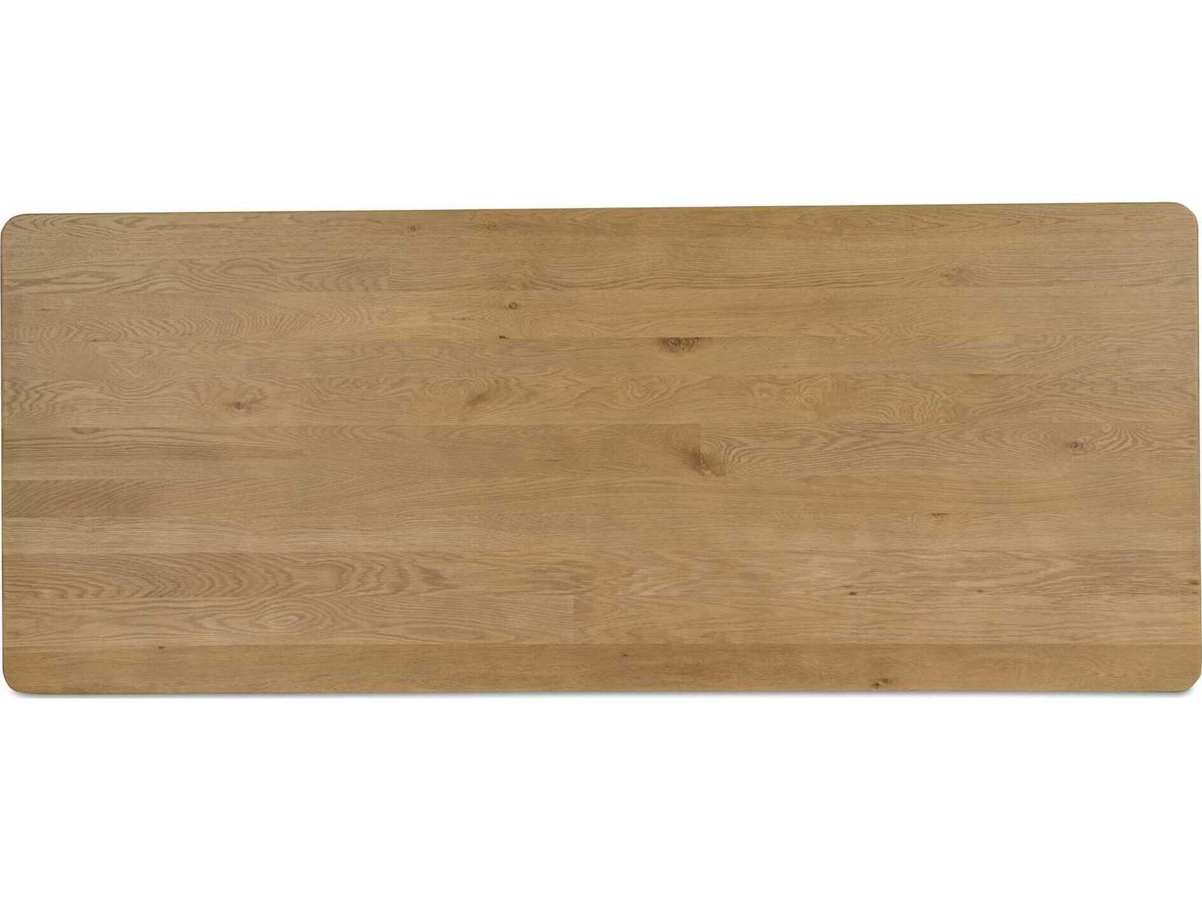 Moe's Home Segment Rectangular Wood Brown Dining Table