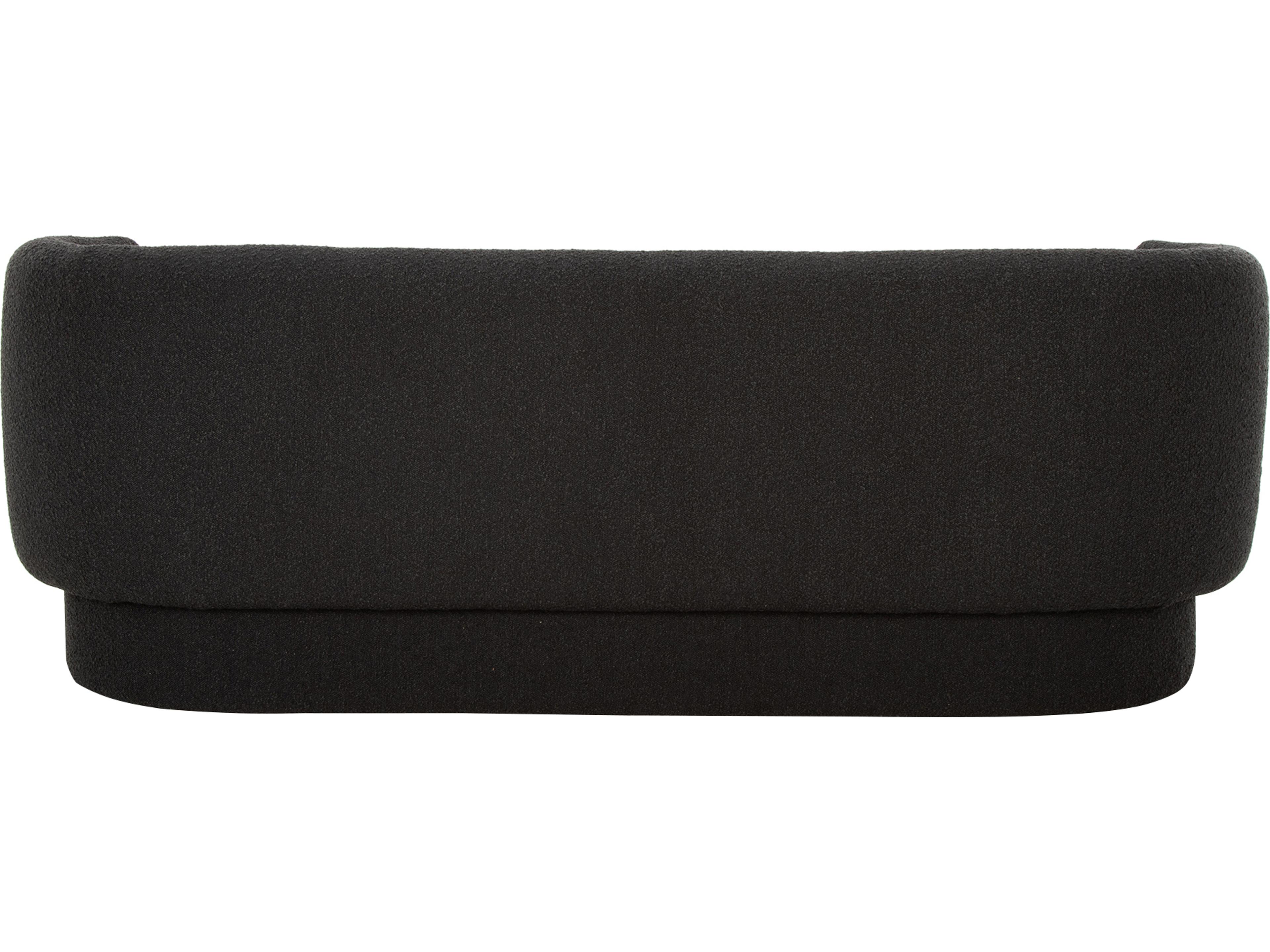 Moe's Home Koba Black Upholstered Sofa