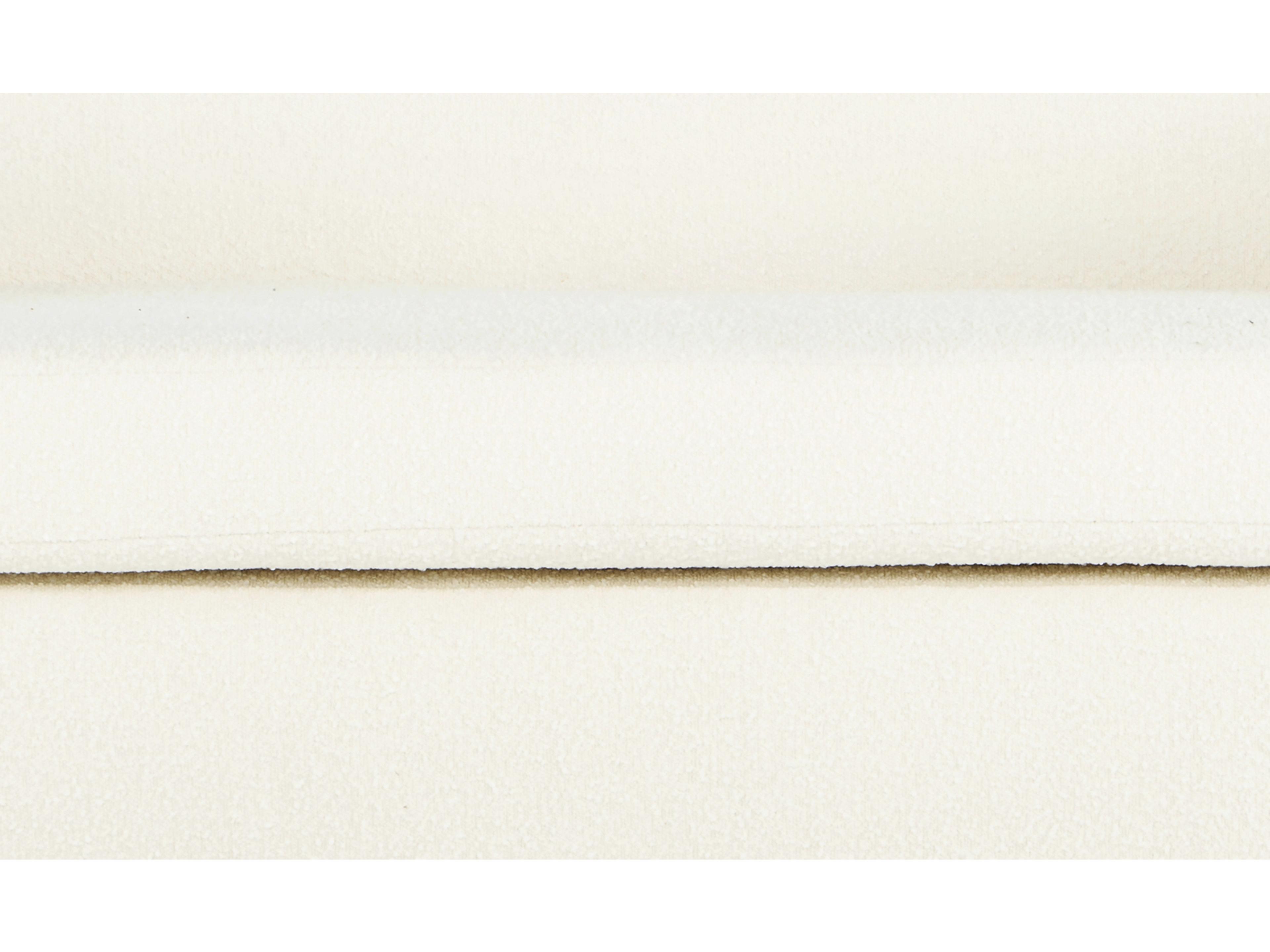 Moe's Home Maya White Upholstered Sofa