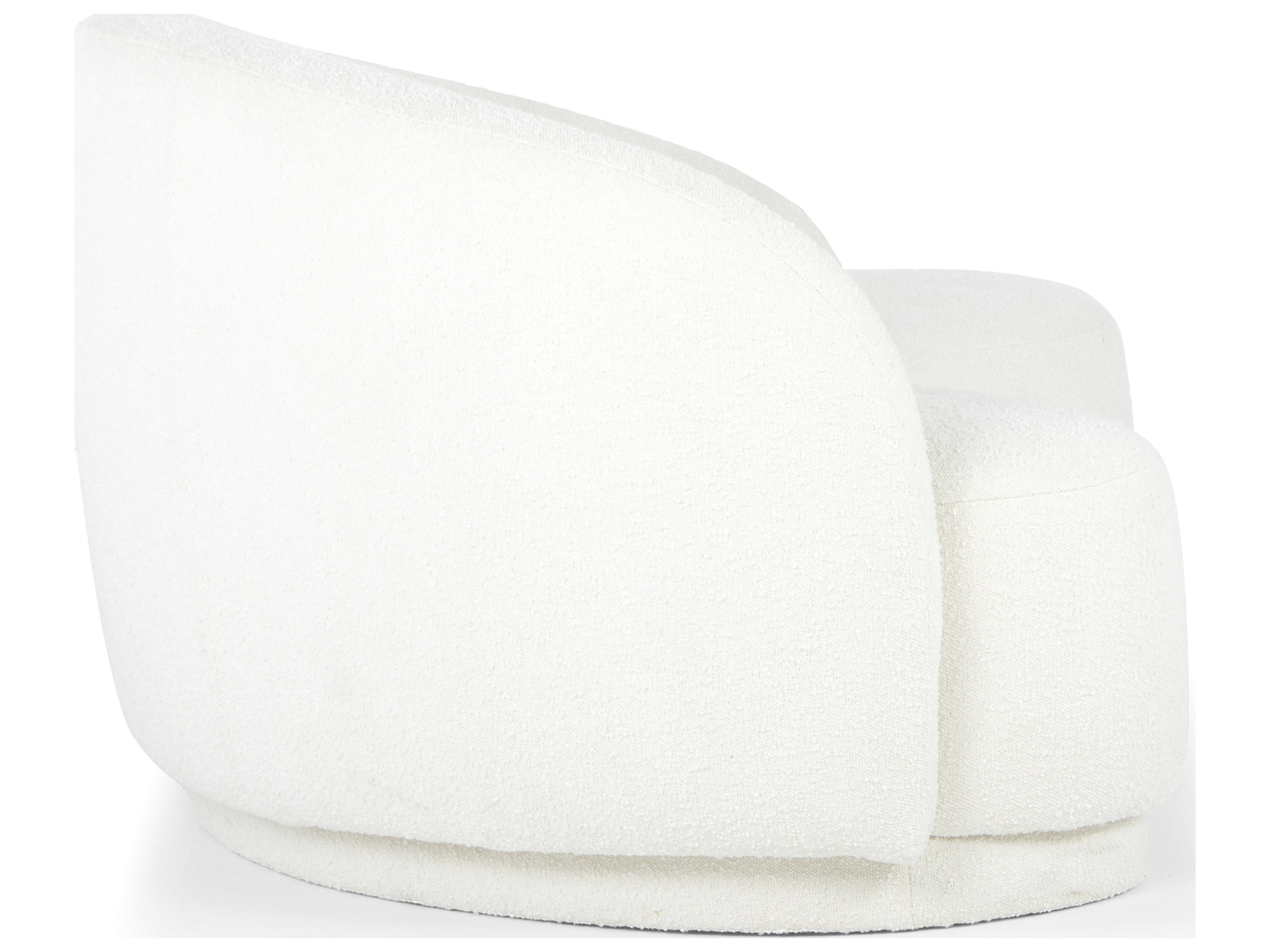 Moe's Home Excelsior Maya White Upholstered Sofa