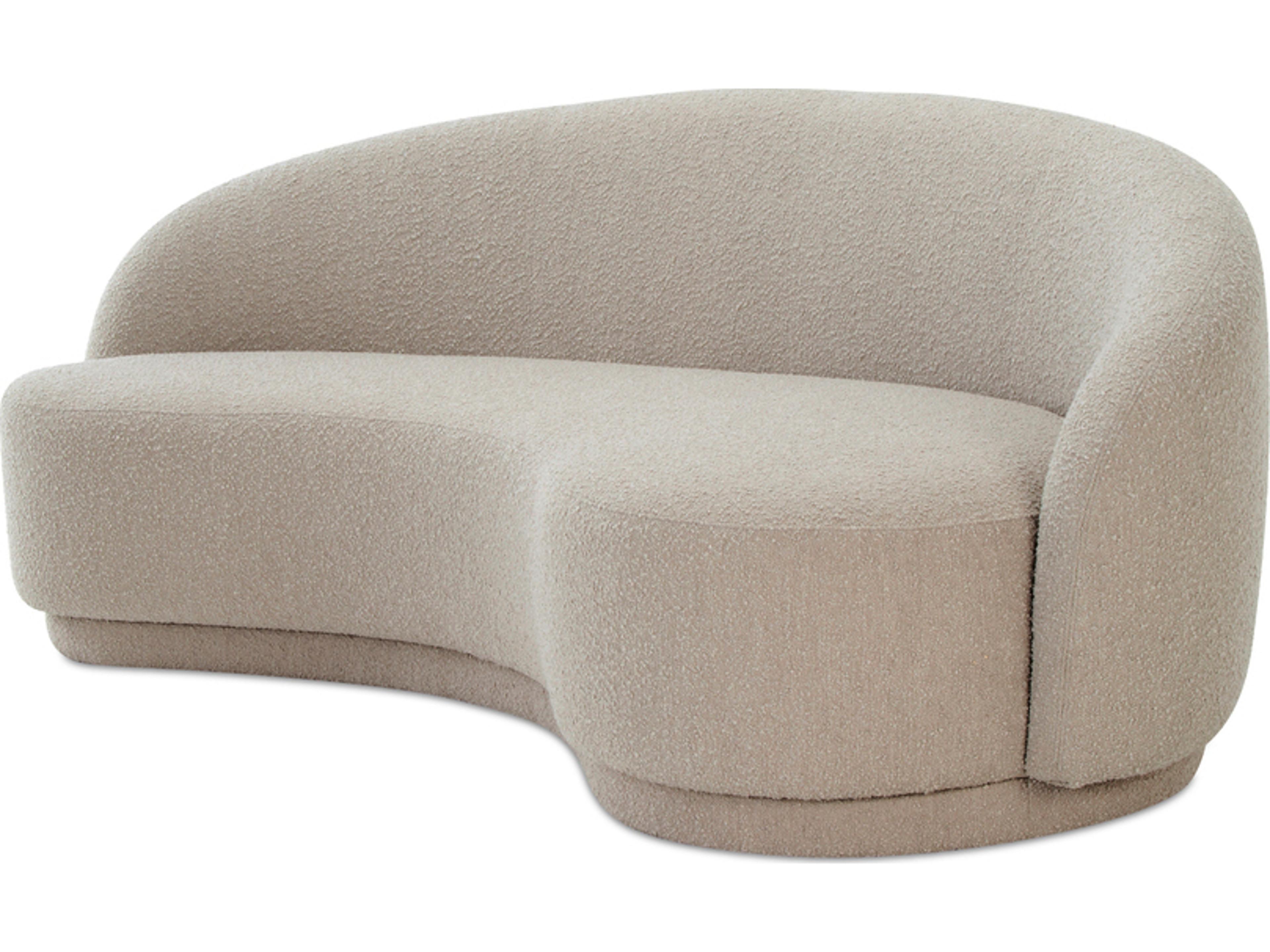 Moe's Home Excelsior Beige Upholstered Sofa