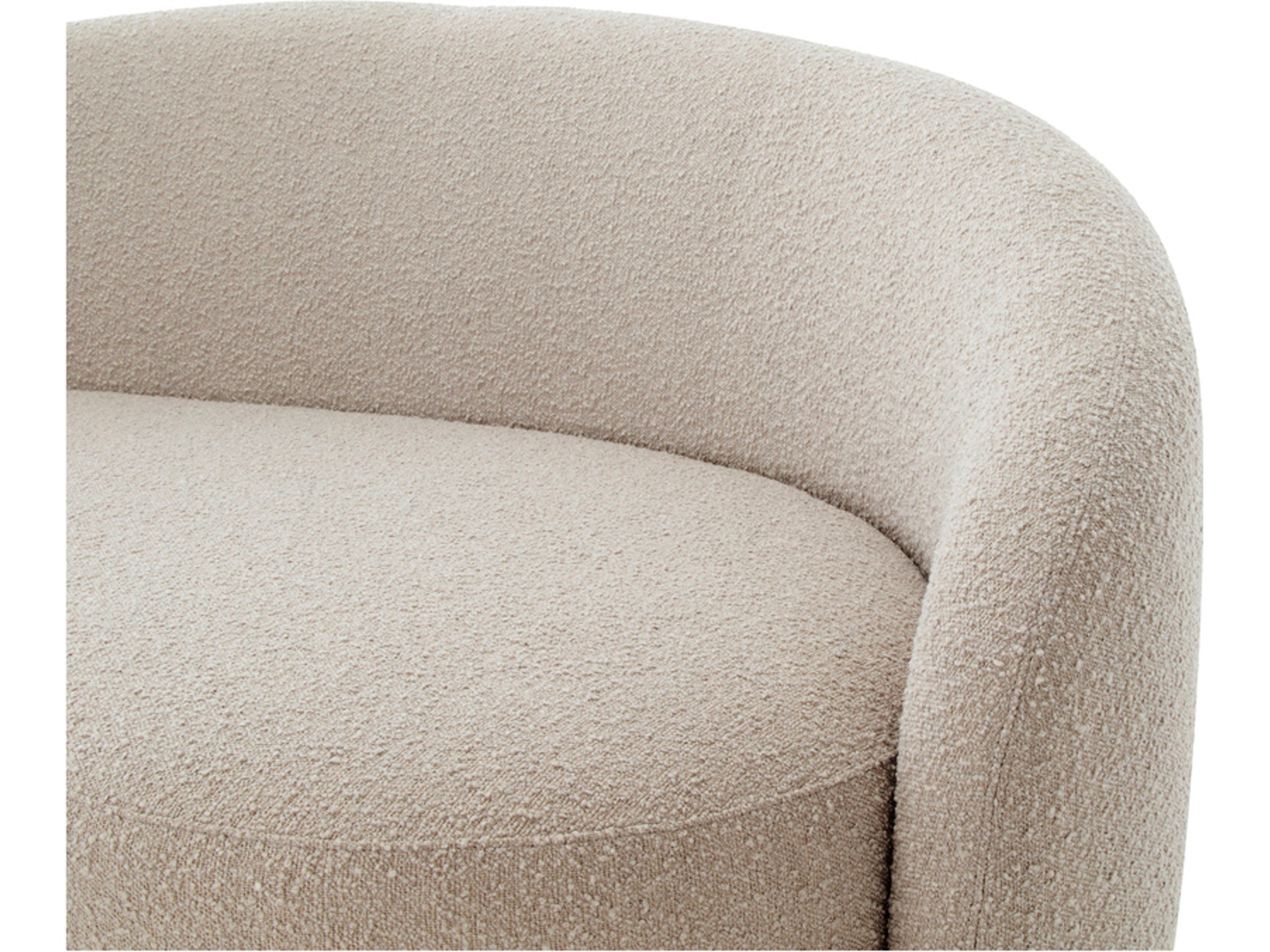 Moe's Home Excelsior Beige Upholstered Sofa