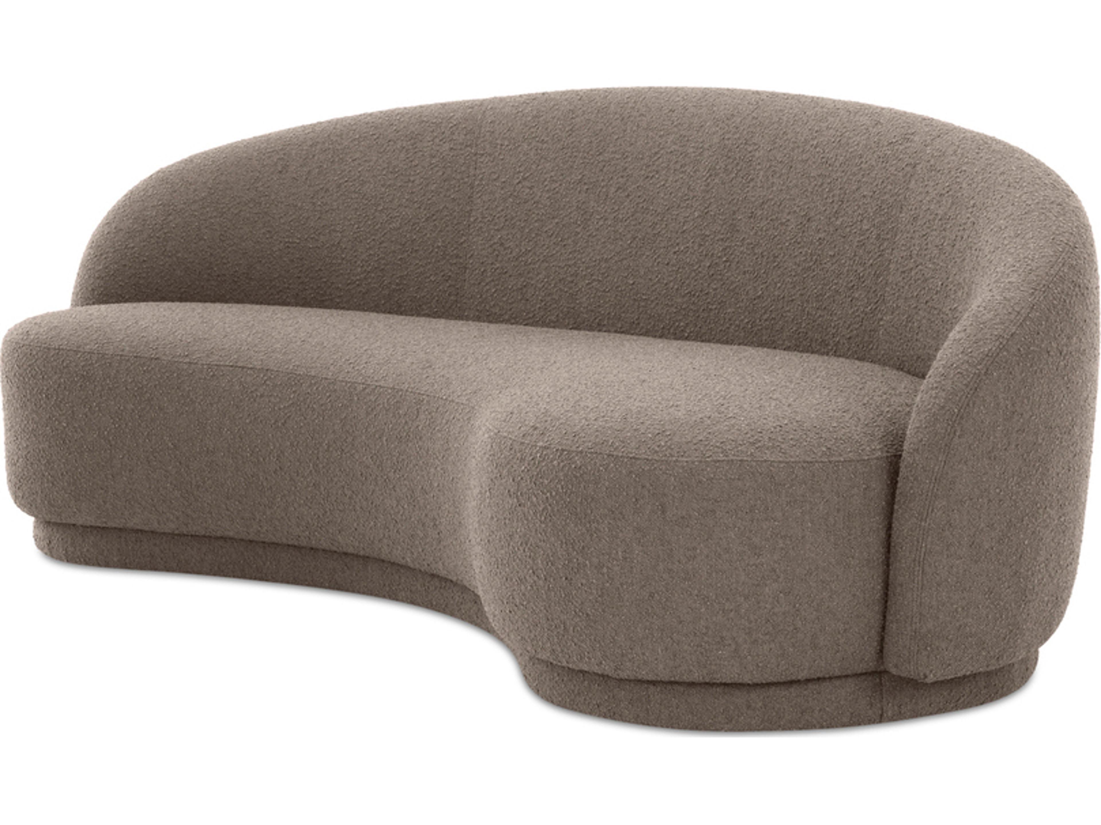Moe's Home Excelsior Taupe Upholstered Sofa