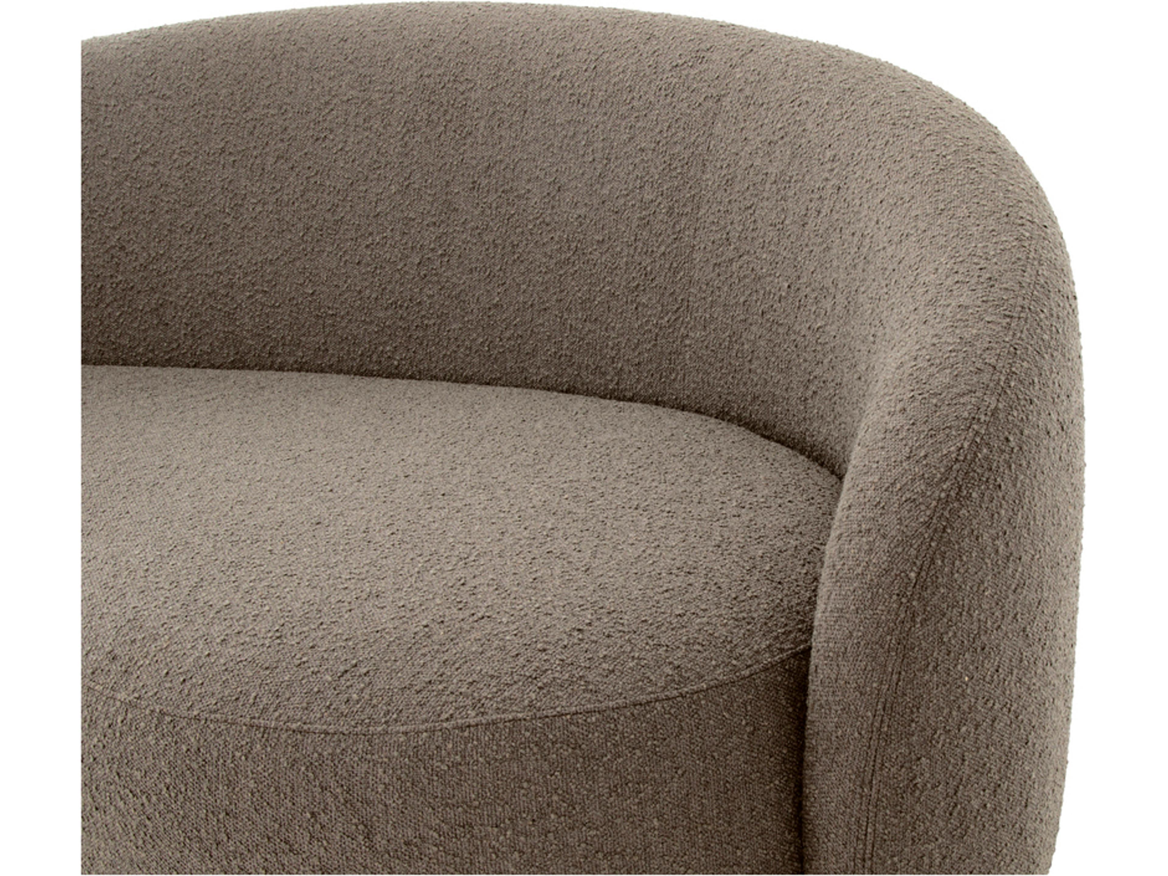 Moe's Home Excelsior Taupe Upholstered Sofa