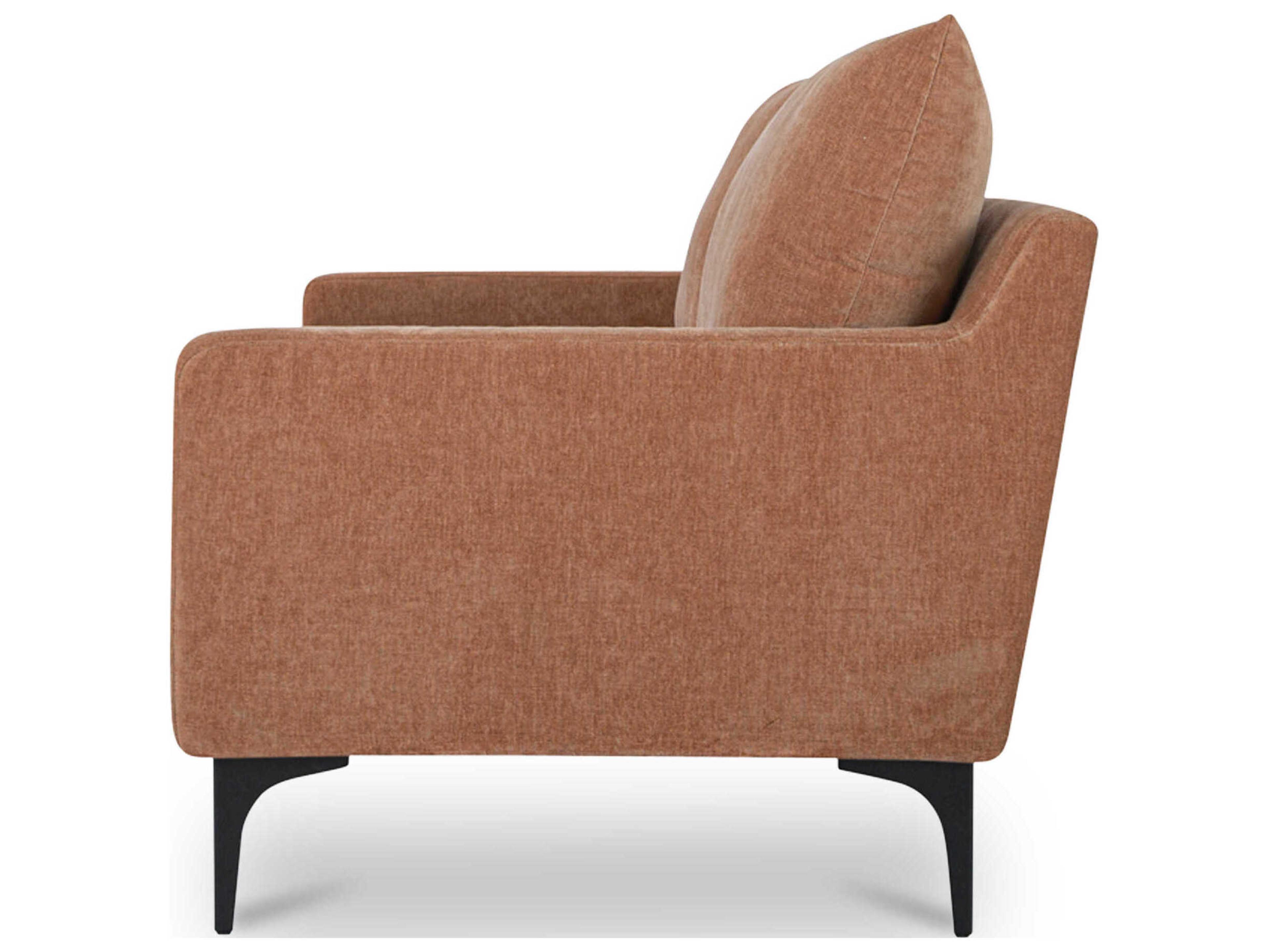 Moe's Home Paris Pink Upholstered Sofa