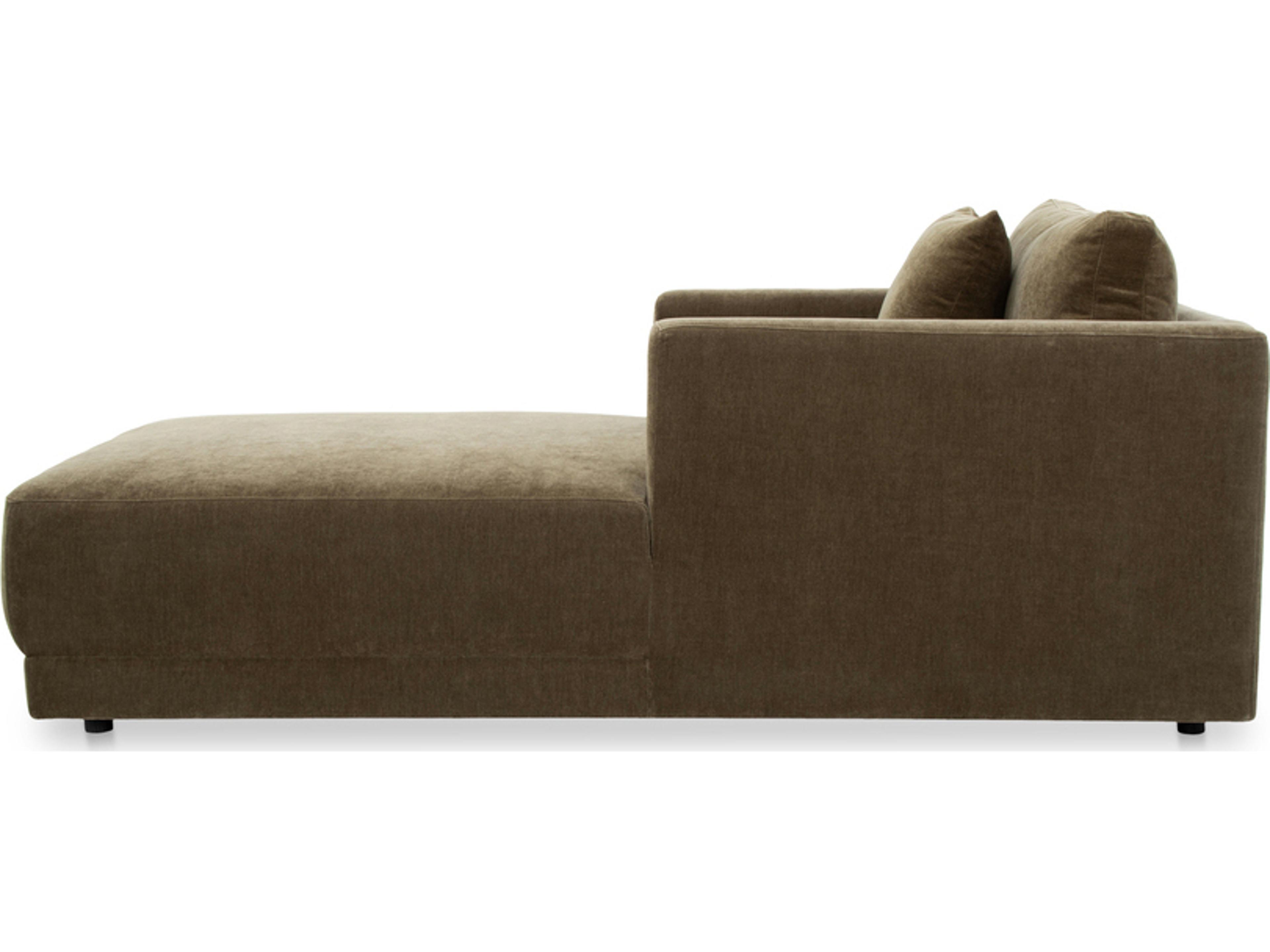 Moe's Home Bryn Cedar Green Chair and a Half