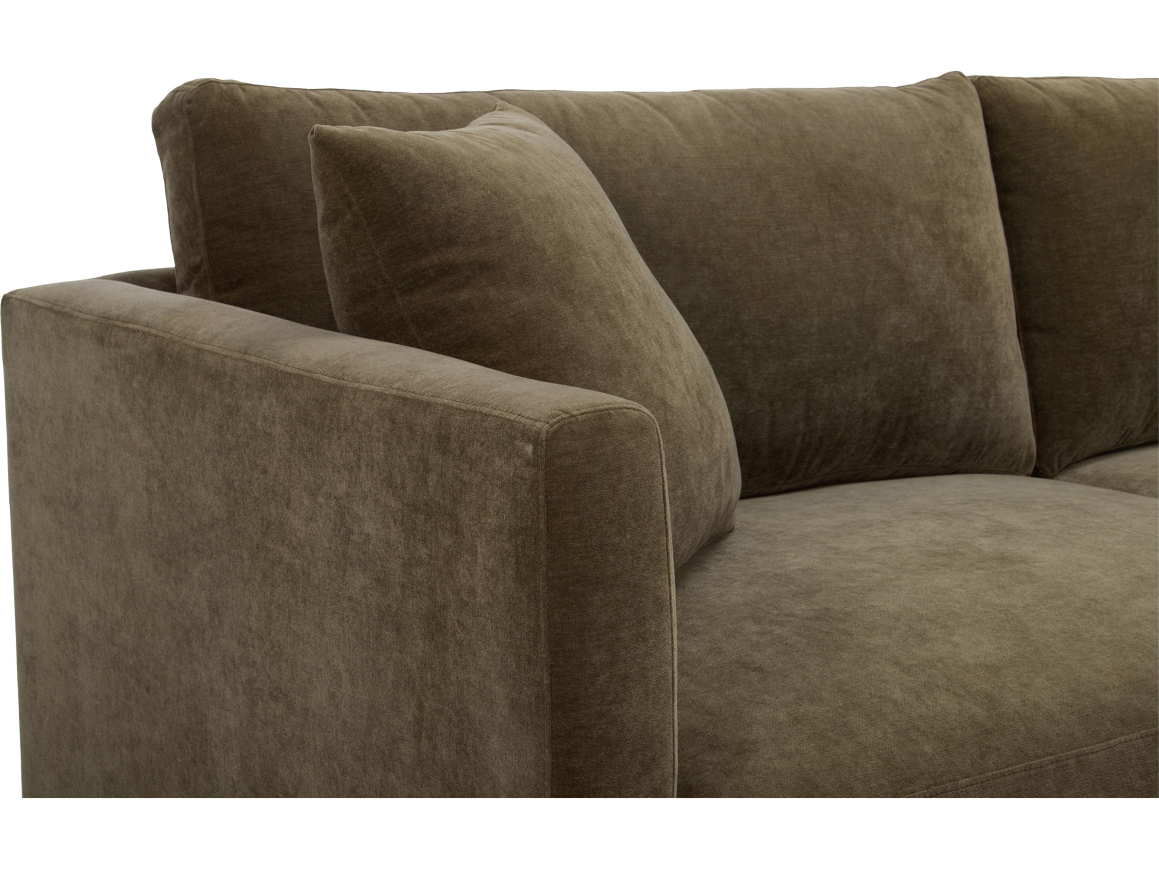 Moe's Home Bryn Upholstered Sectional Sofa with RAF Chaise