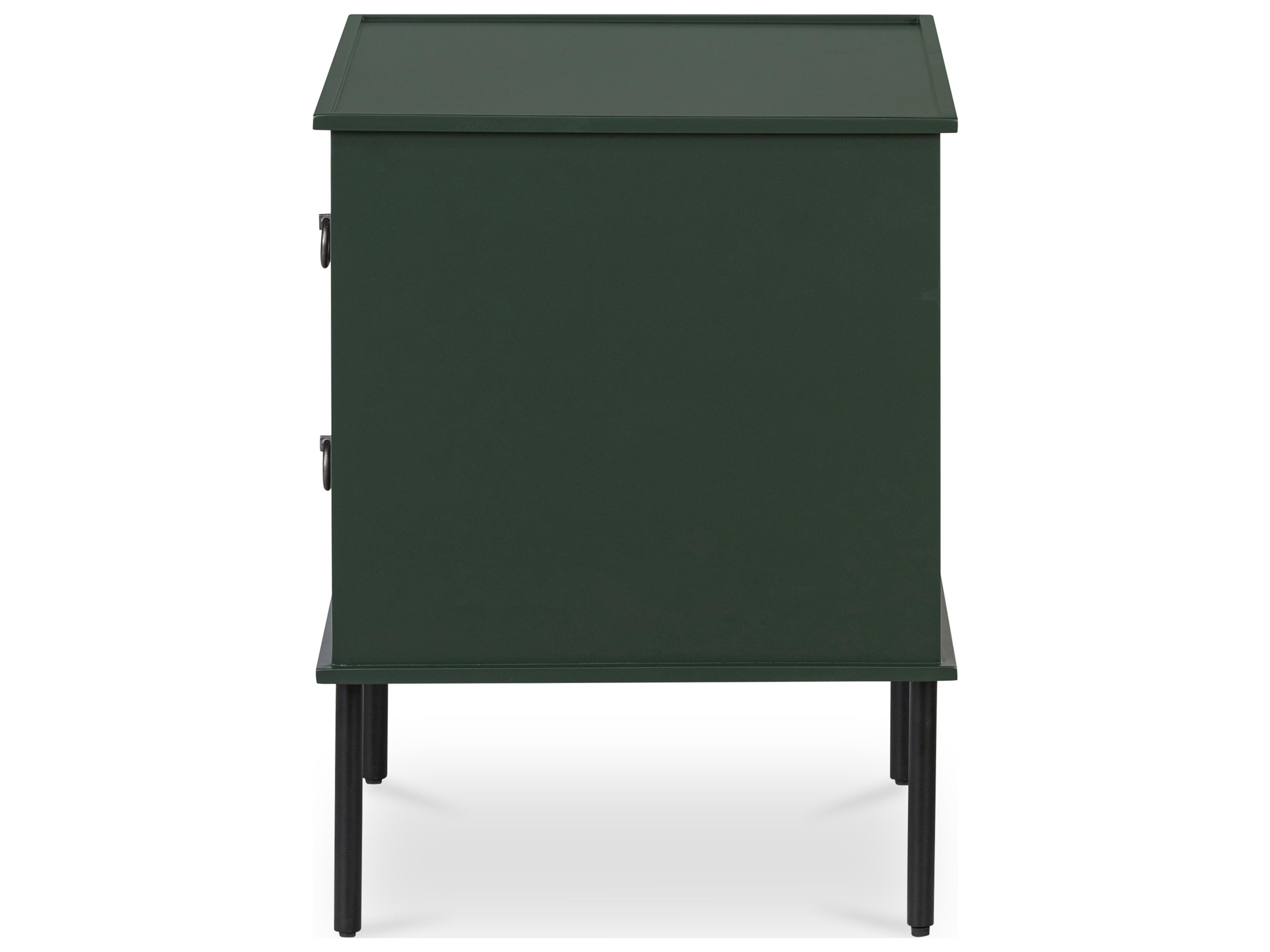 Moe's Home Reagan Nightstand Deep Green
