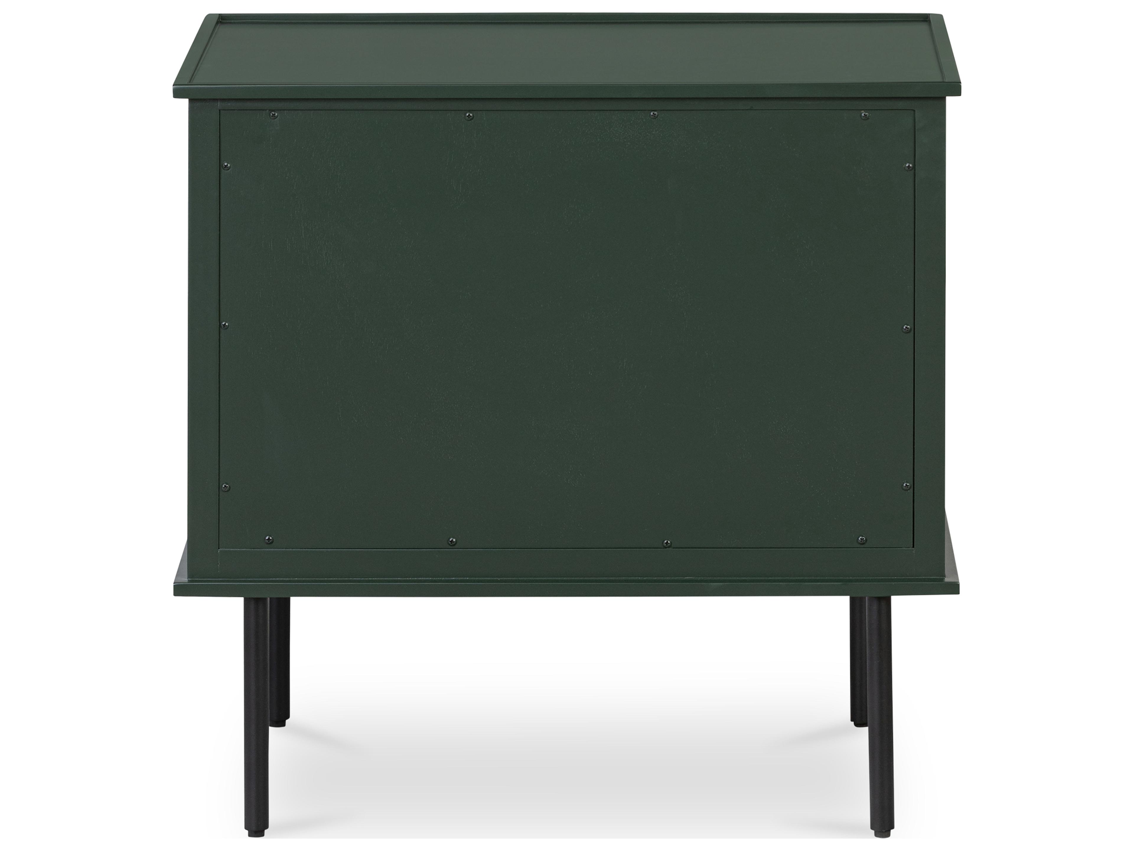 Moe's Home Reagan Nightstand Deep Green