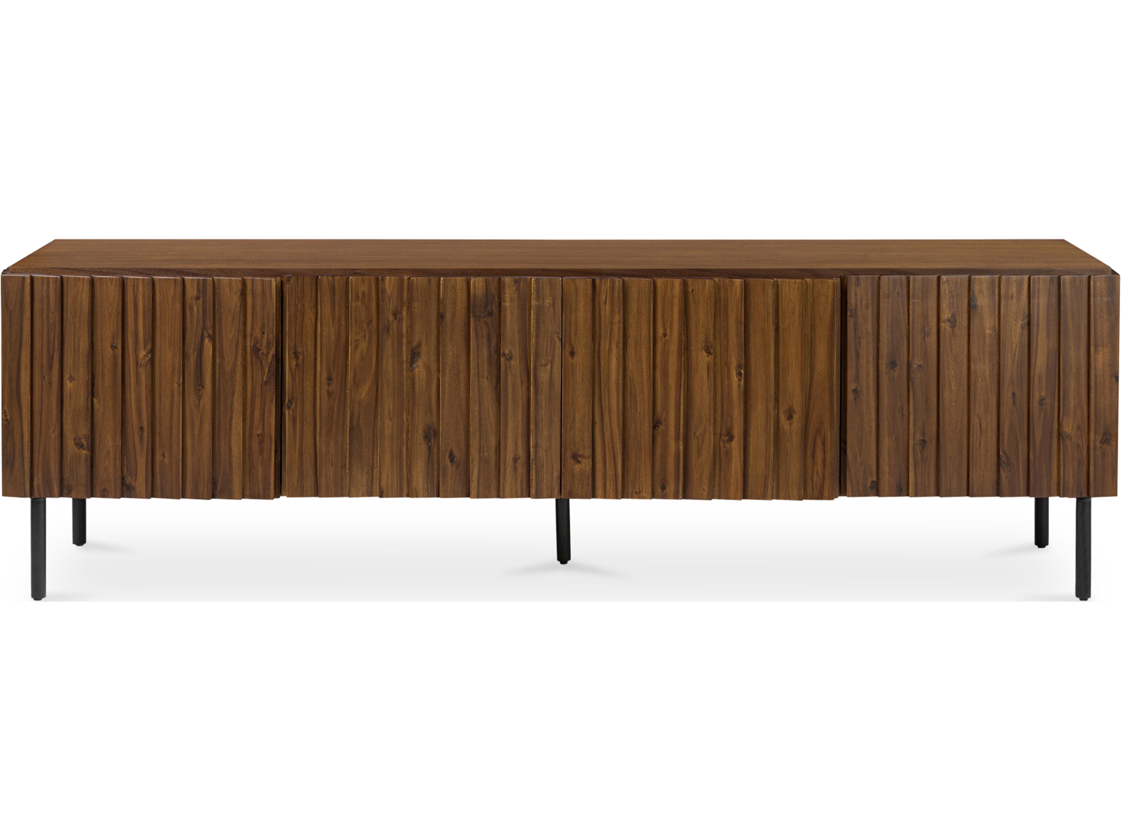 Moe's Home Lincoln Brown 74" Media Cabinet