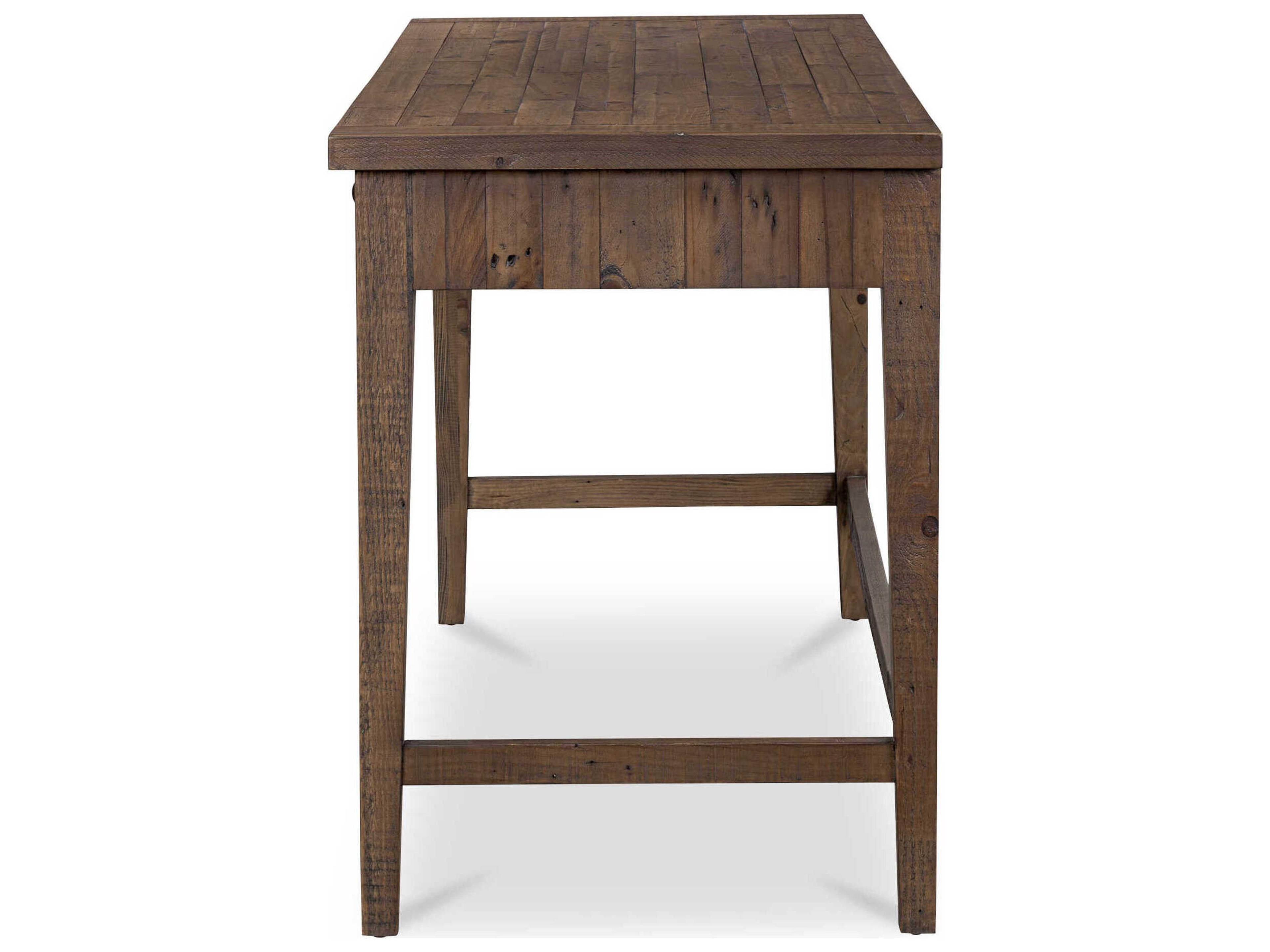 Moe's Home Liam Brown Pine Wood Writing Desk