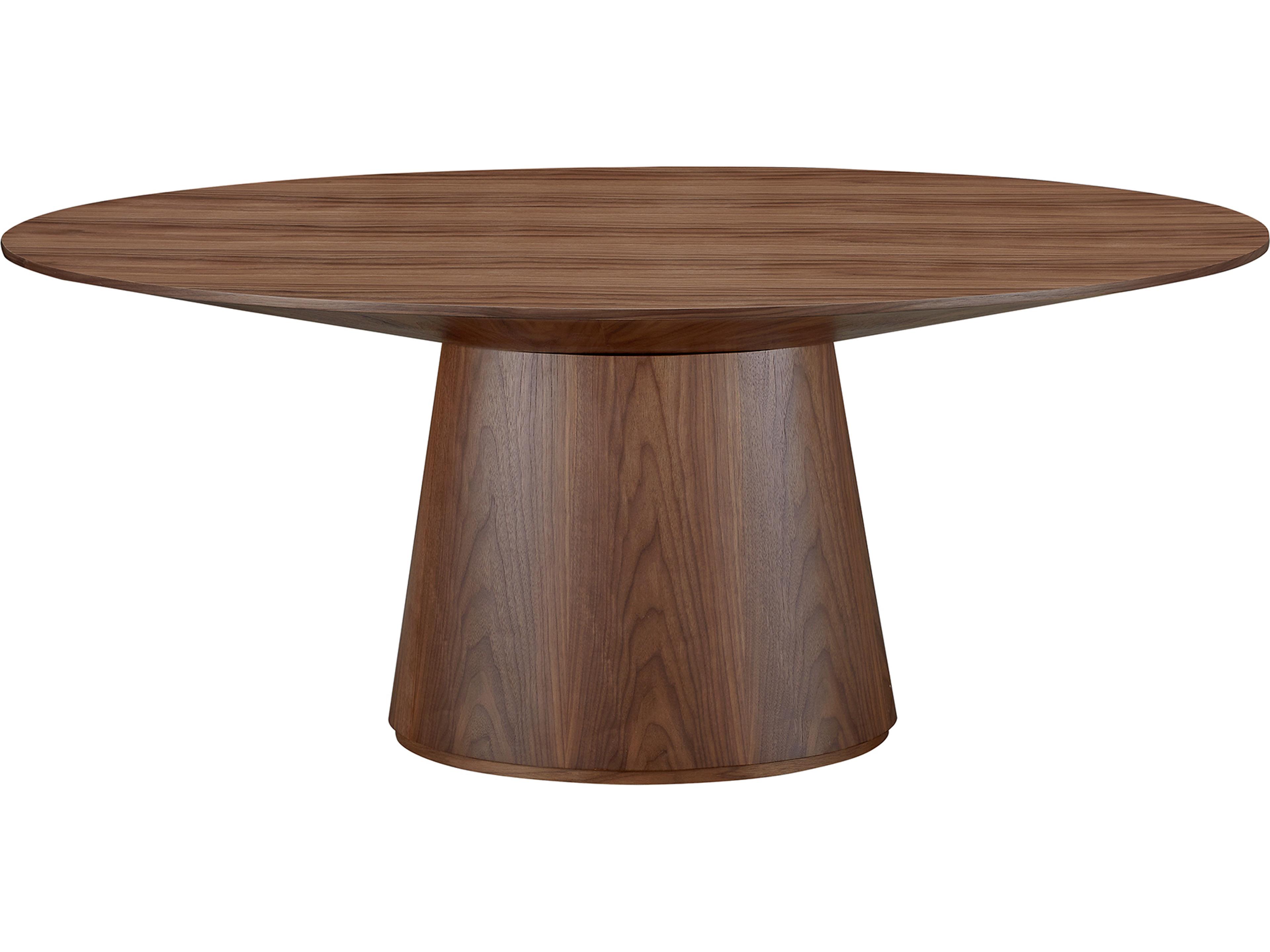 Moe's Home Otago Oval Dining Table Walnut Brown