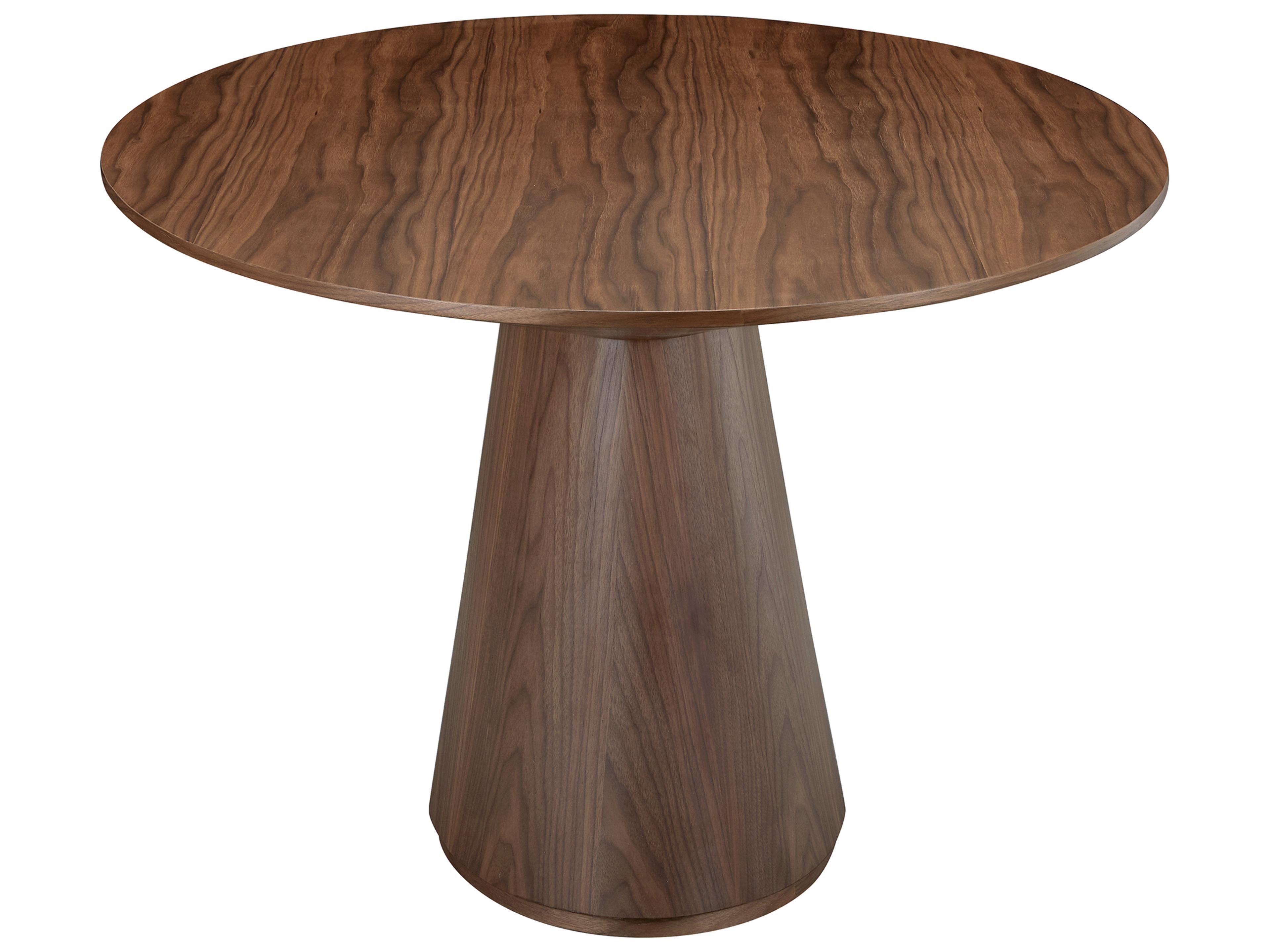 Moe's Home Otago Oval Dining Table Walnut Brown