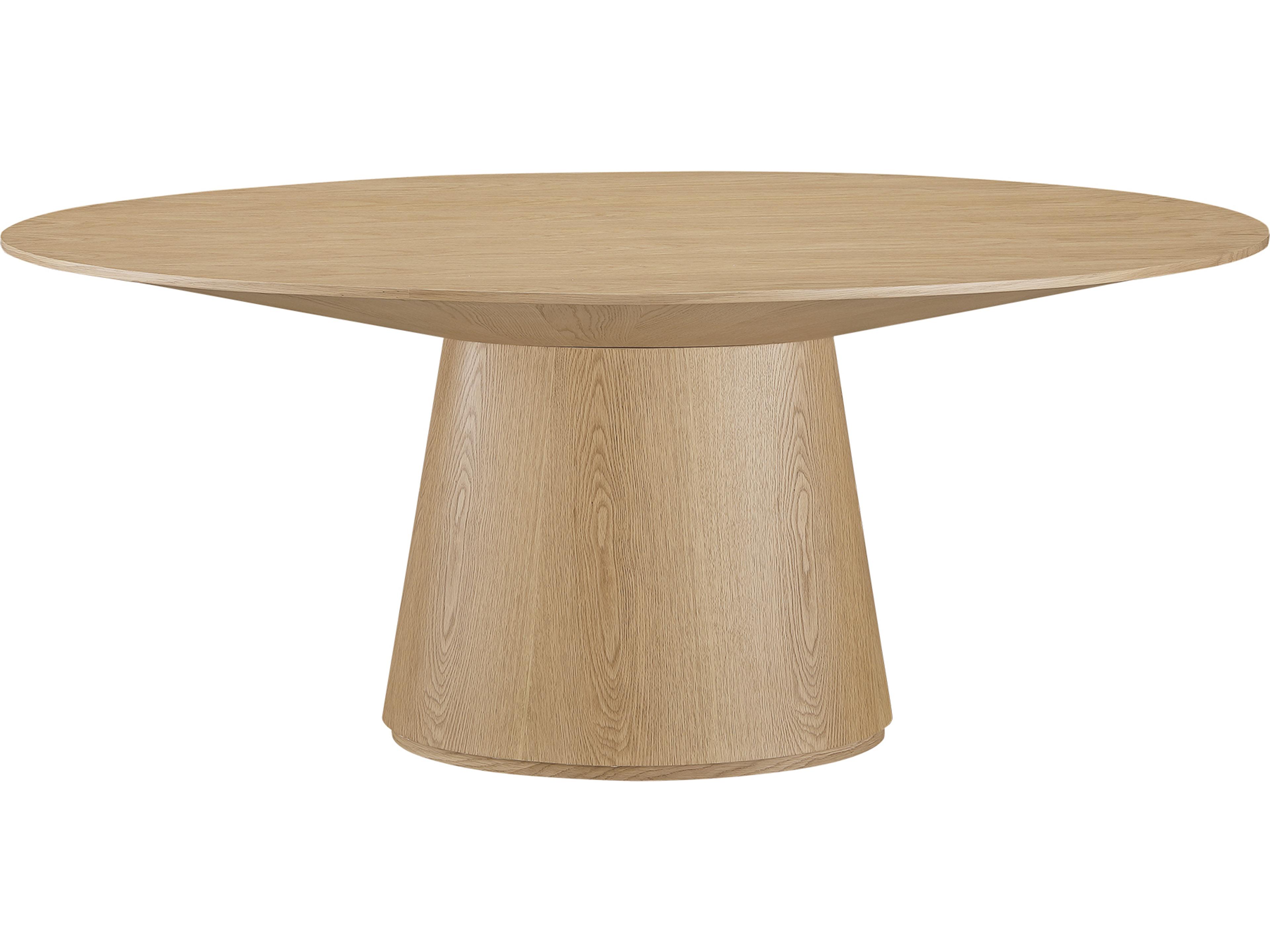 Moe's Home Otago Oval Dining Table Natural Oak