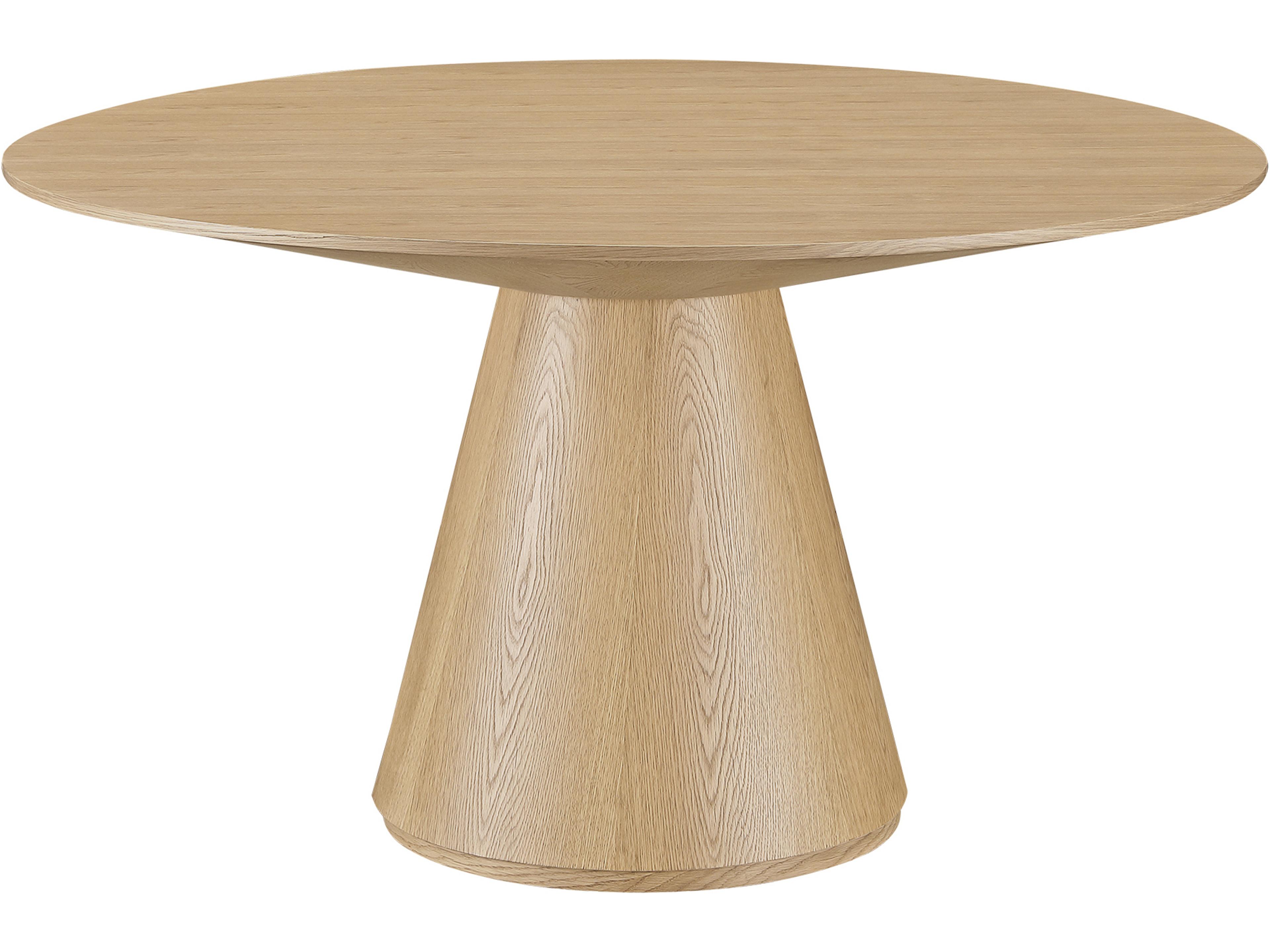 Otago Round Dining Table Natural Oak