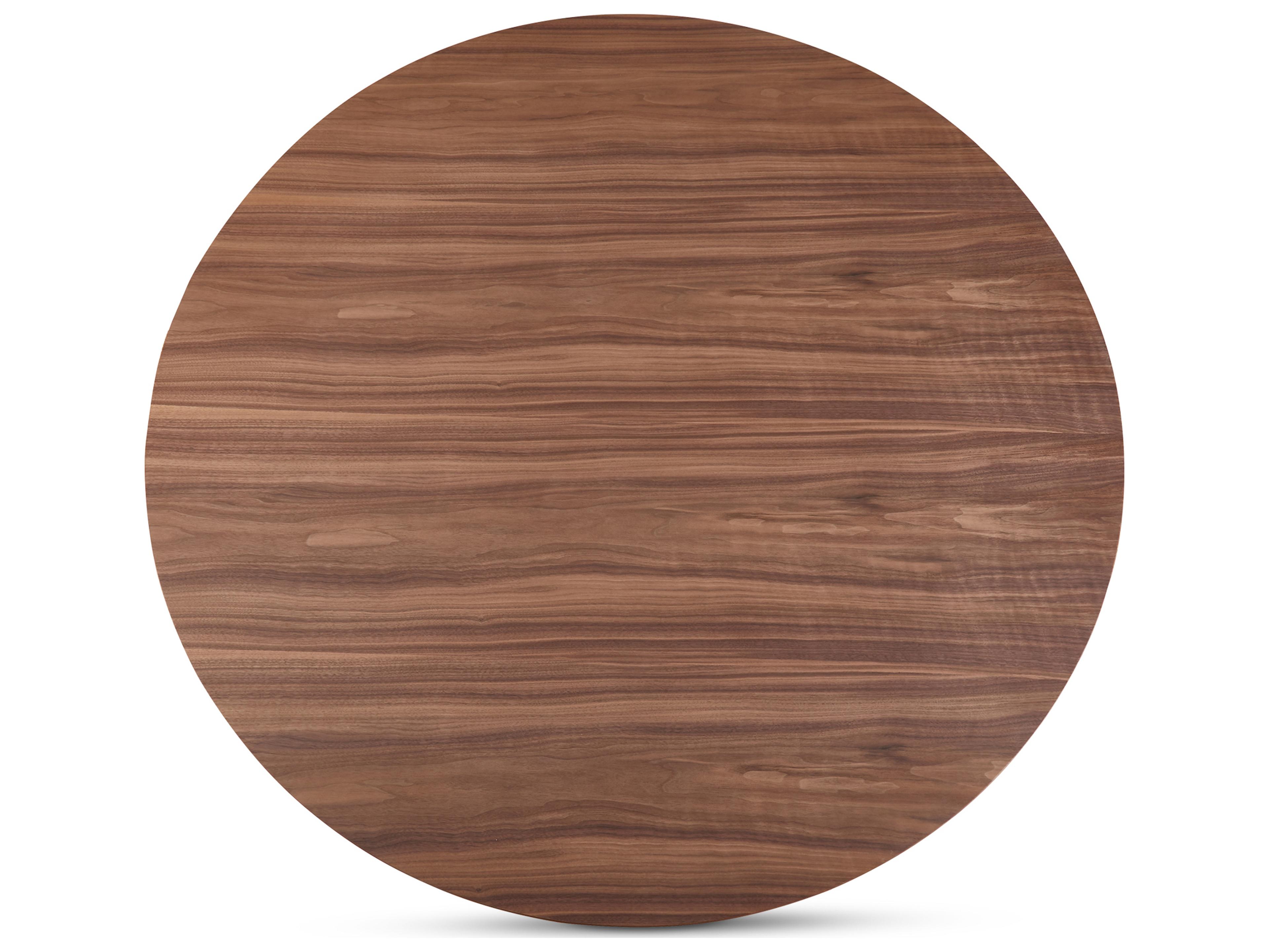Moe's Home Otago Round 54In Dining Table Walnut Brown