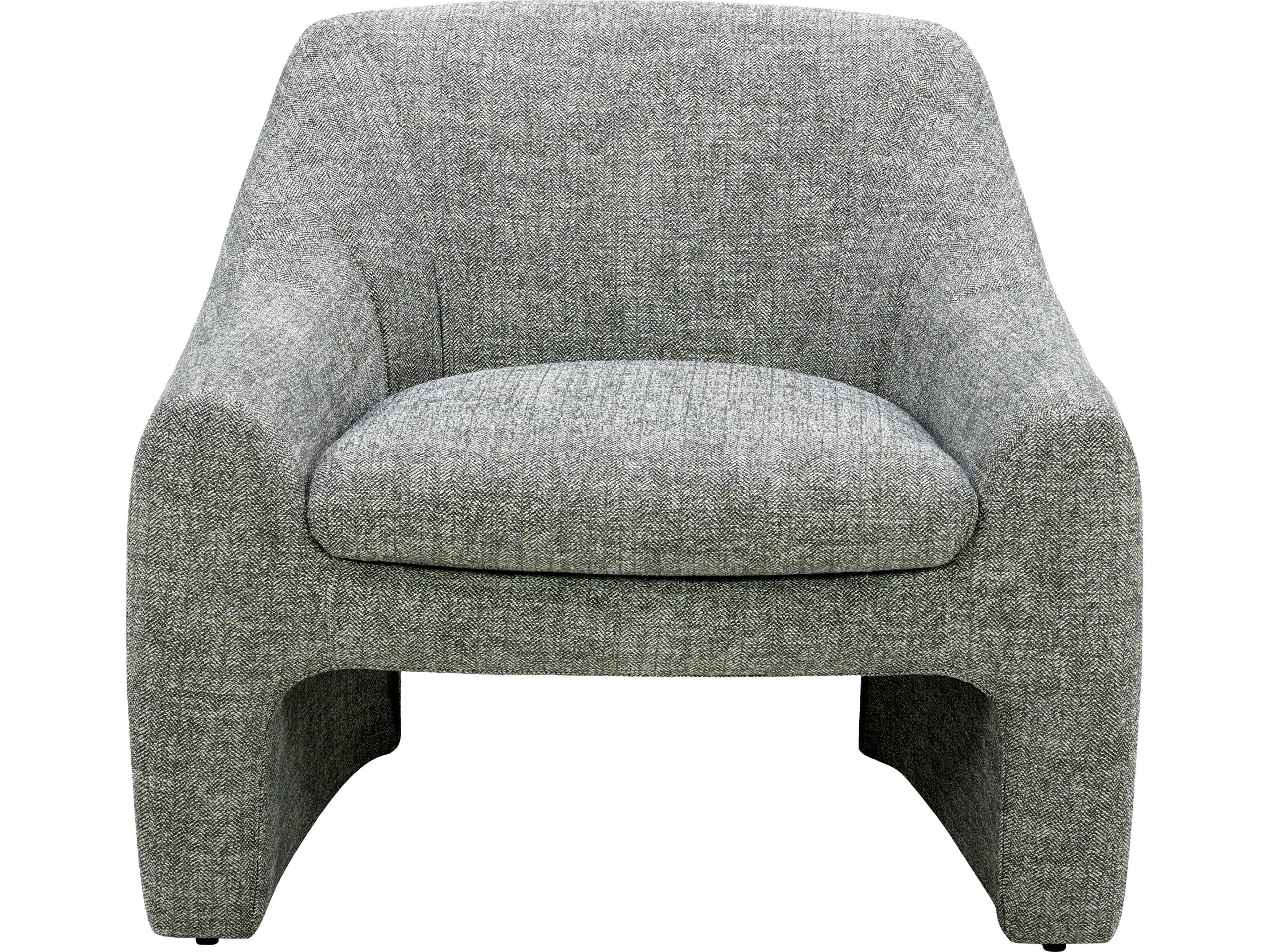 Kenzie Gray Fabric Accent Chair