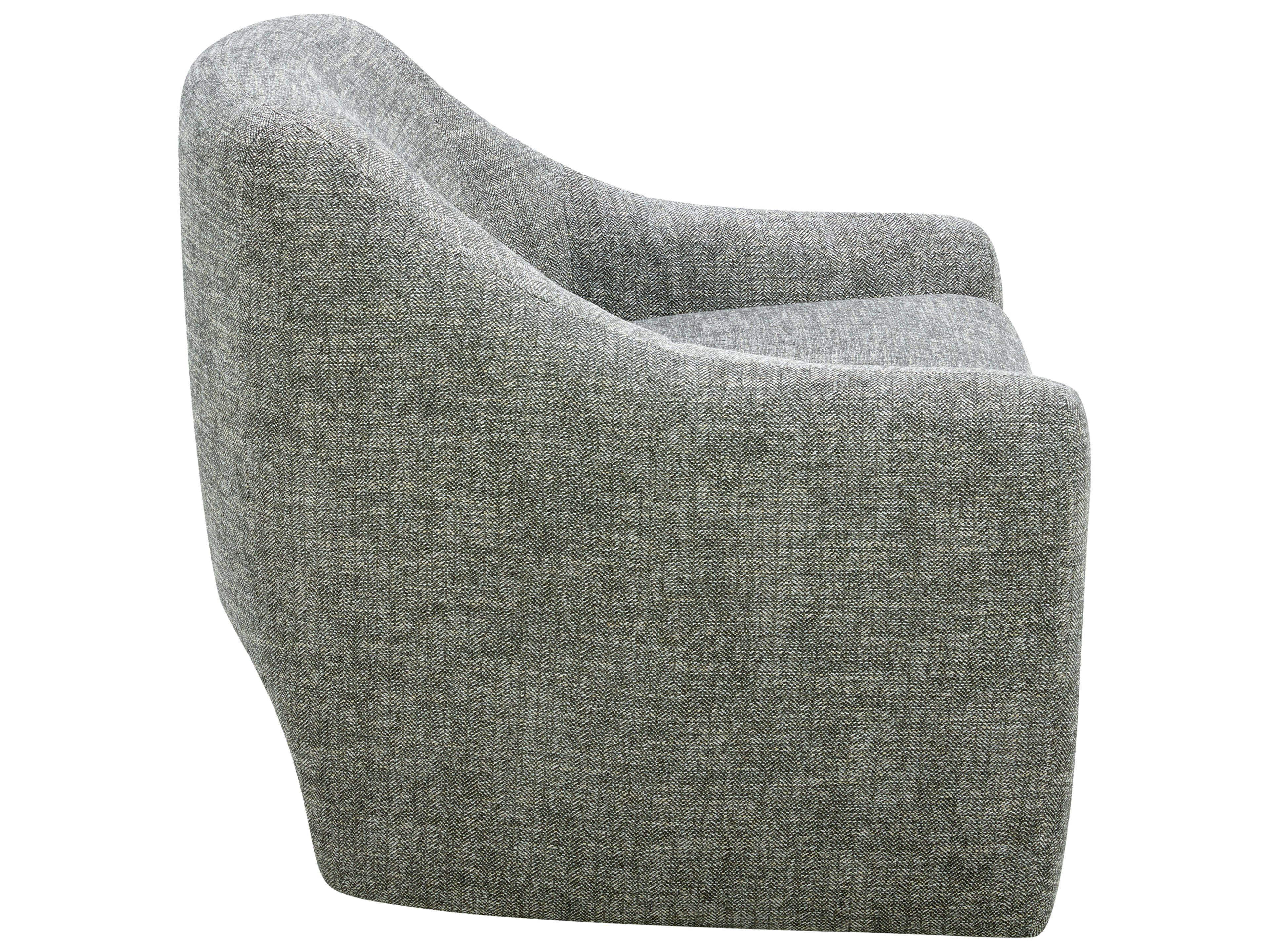 Moe's Home Kenzie Gray Fabric Accent Chair