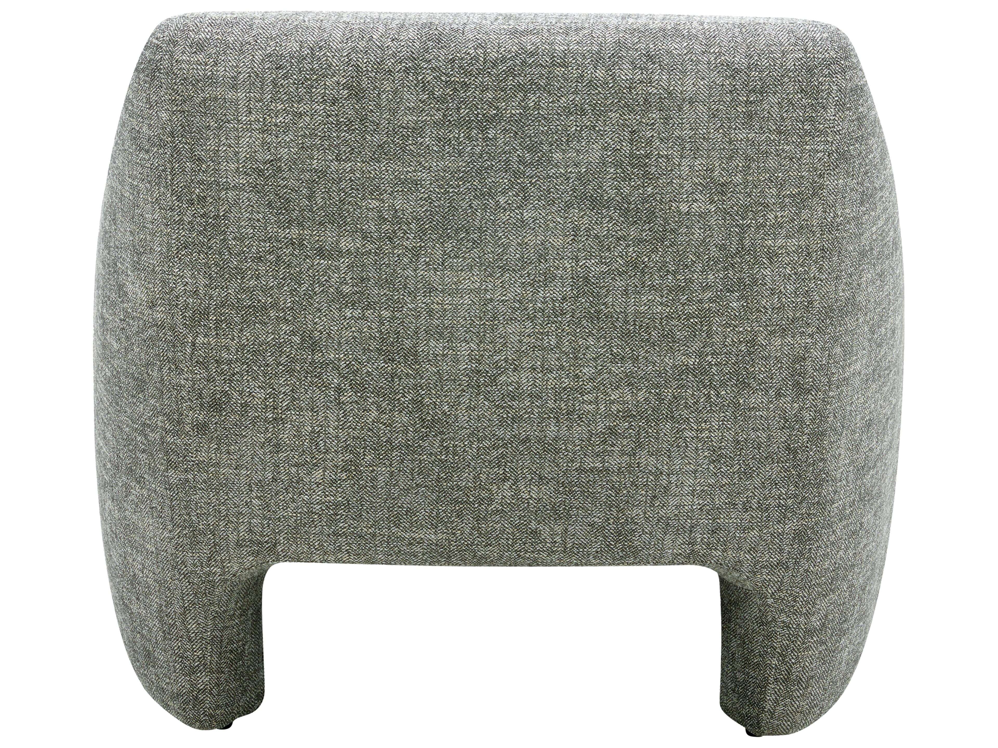 Moe's Home Kenzie Gray Fabric Accent Chair