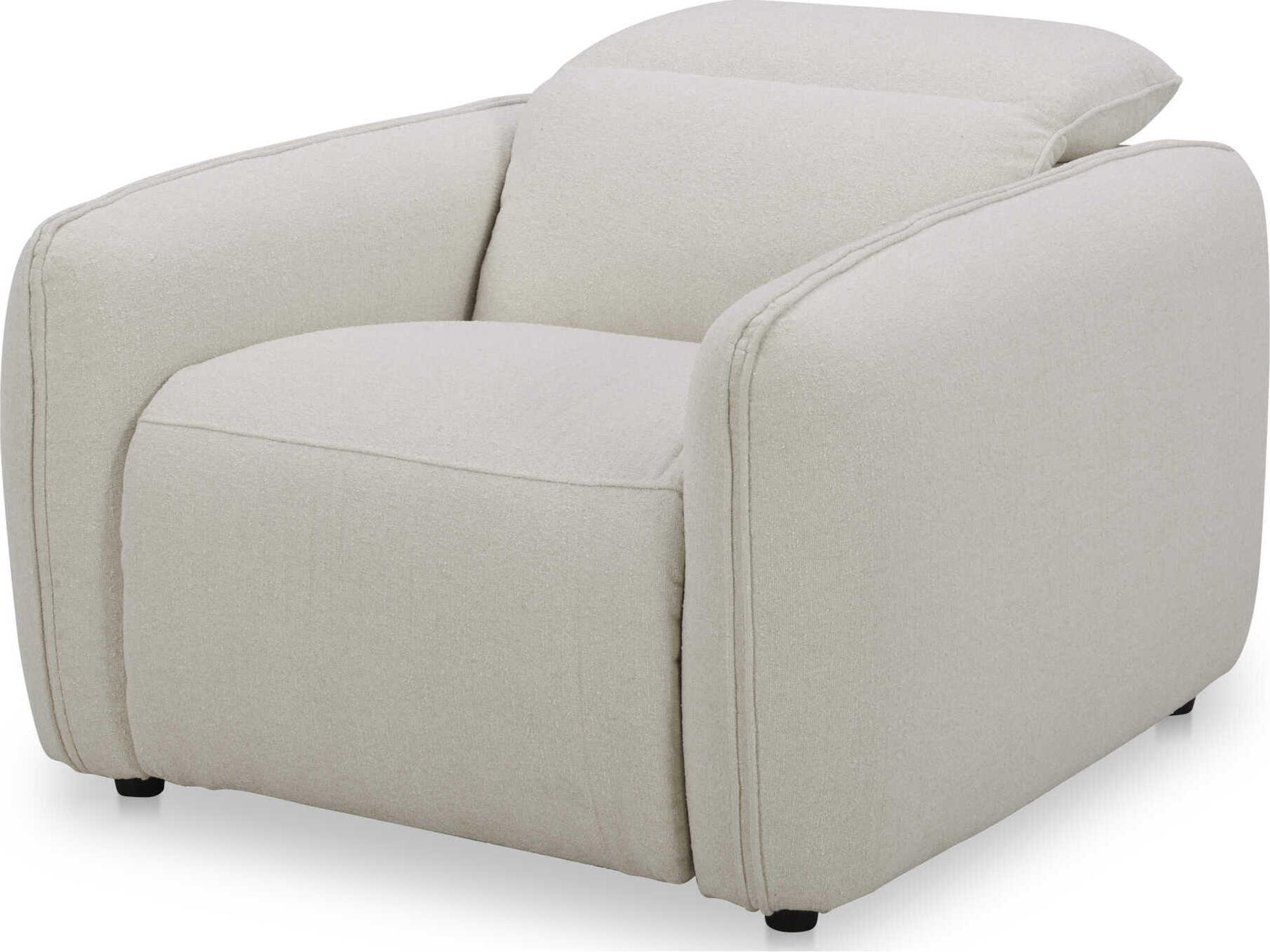 Eli White Upholstered Recliner