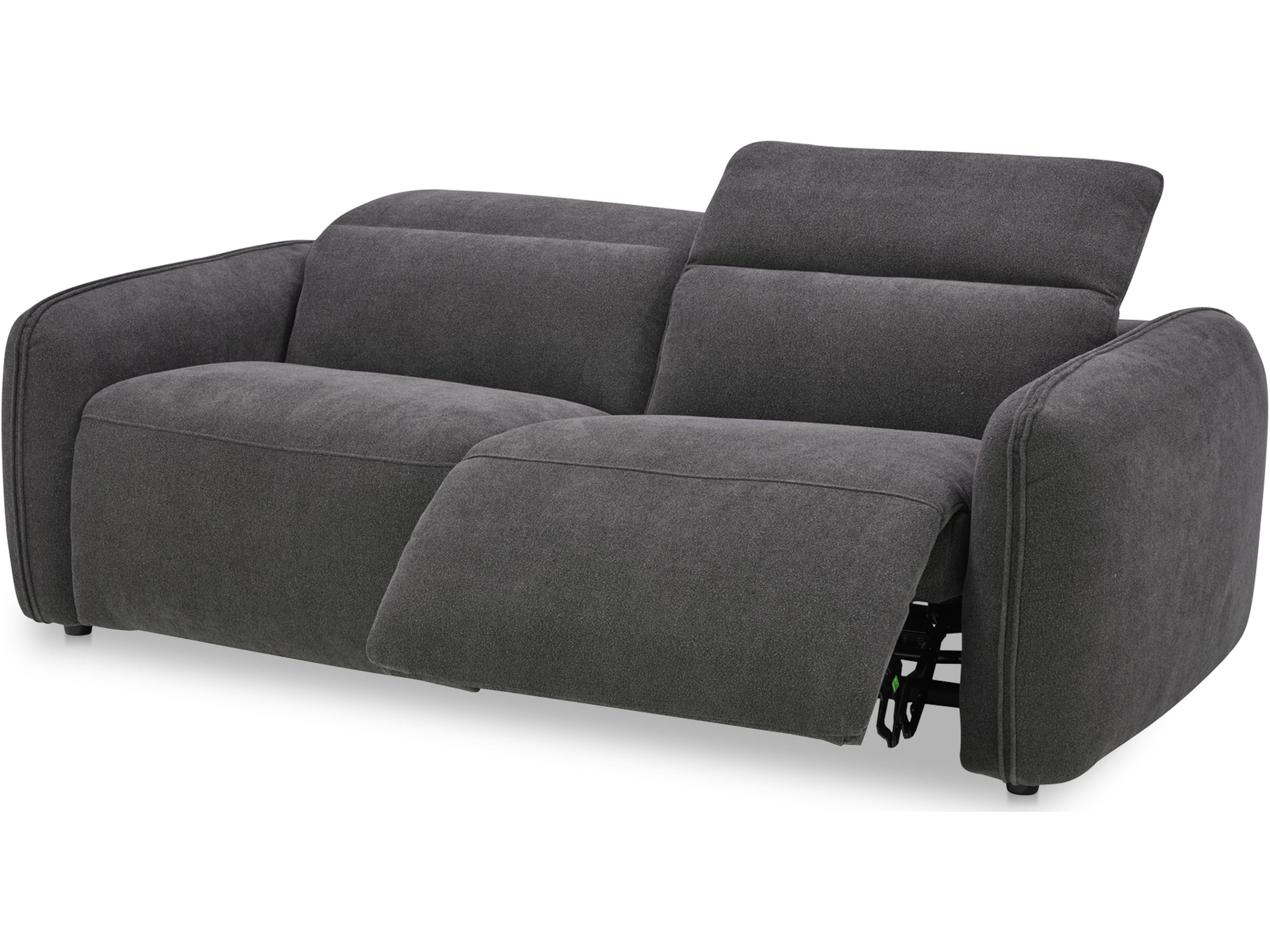 Eli Power Recliner Grey Upholstered Sofa