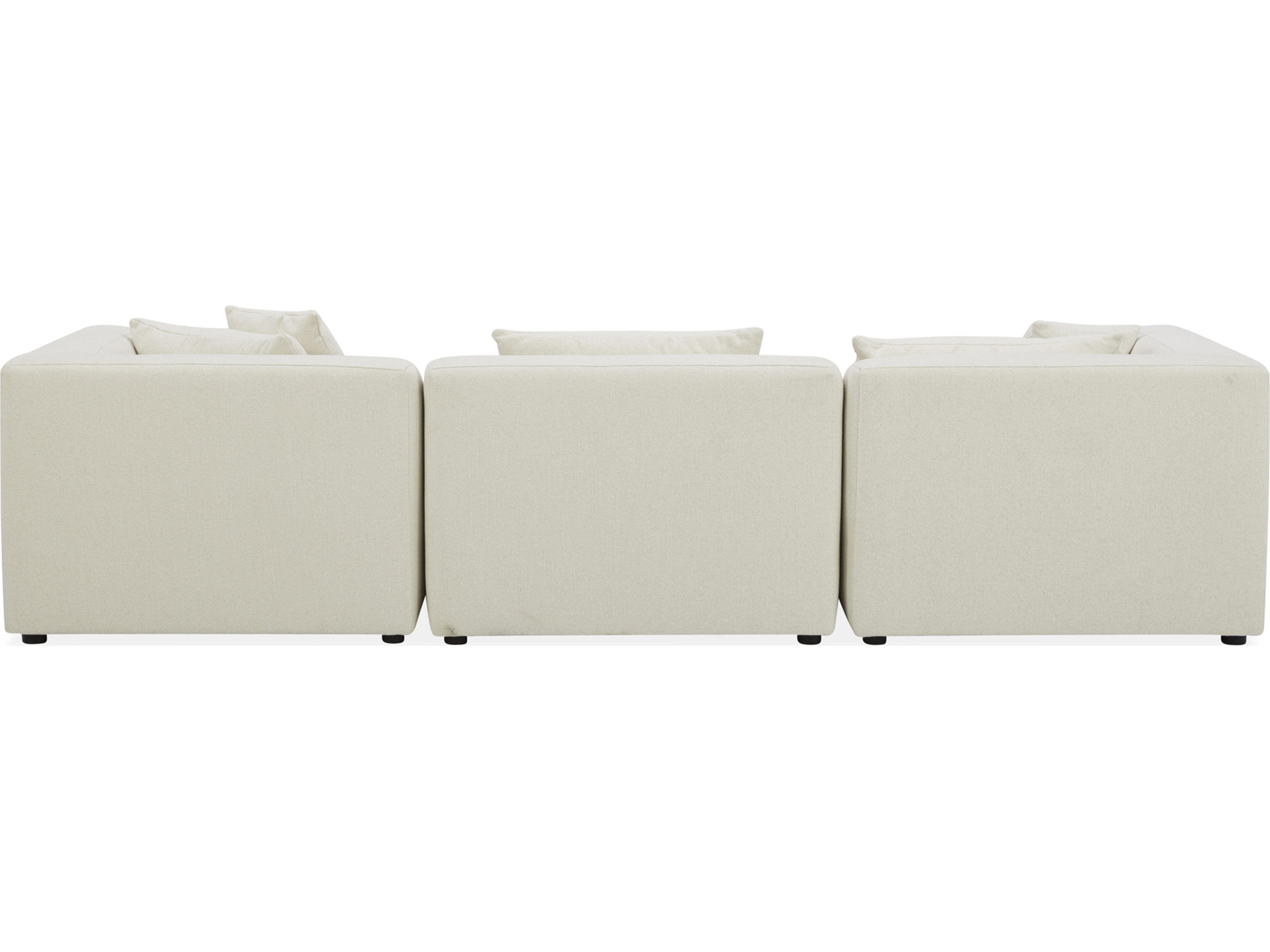 Moe's Home Lowtide Lounge Modular Sectional Warm White