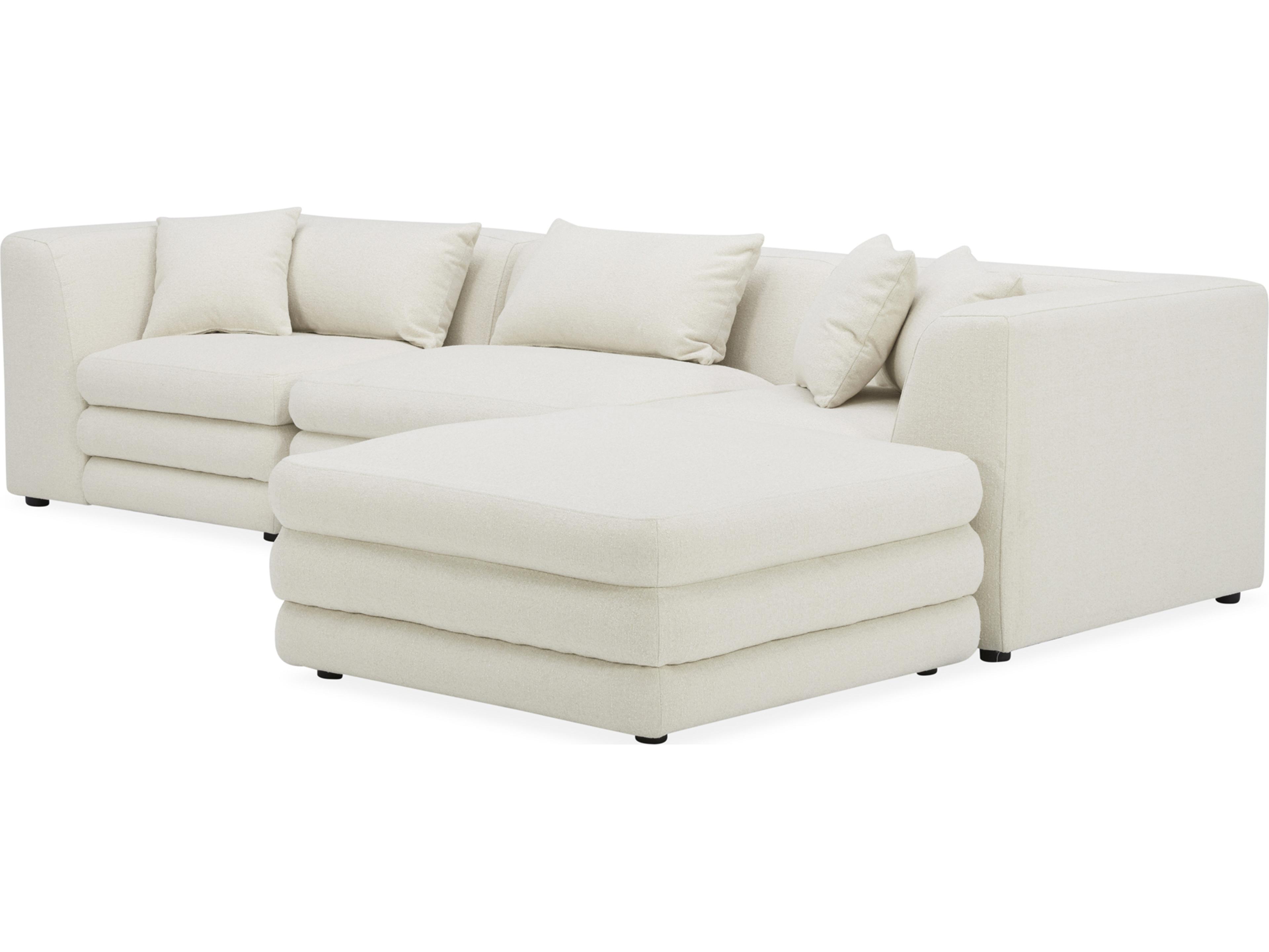 Moe's Home Lowtide Lounge Modular Sectional Warm White