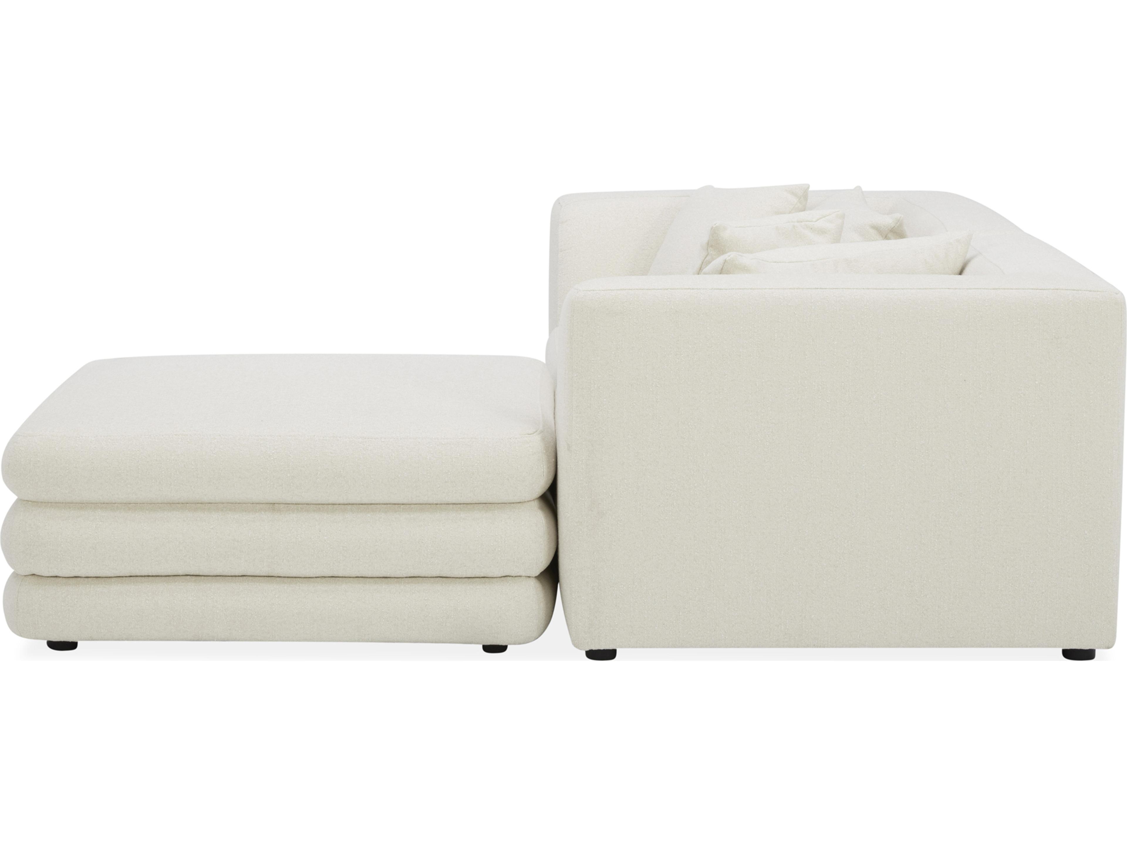 Moe's Home Lowtide Nook Modular Sectional Warm White