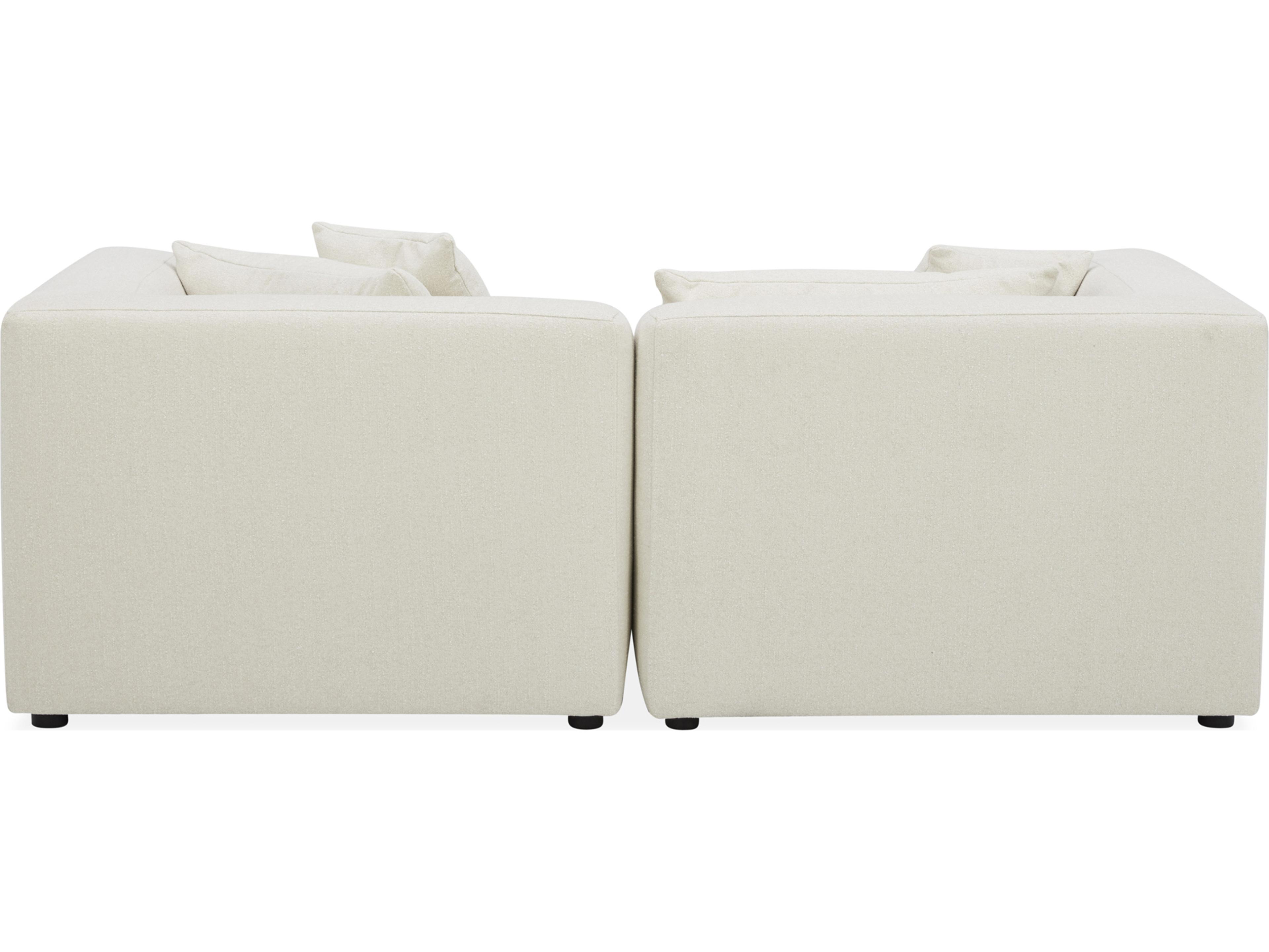 Moe's Home Lowtide Nook Modular Sectional Warm White