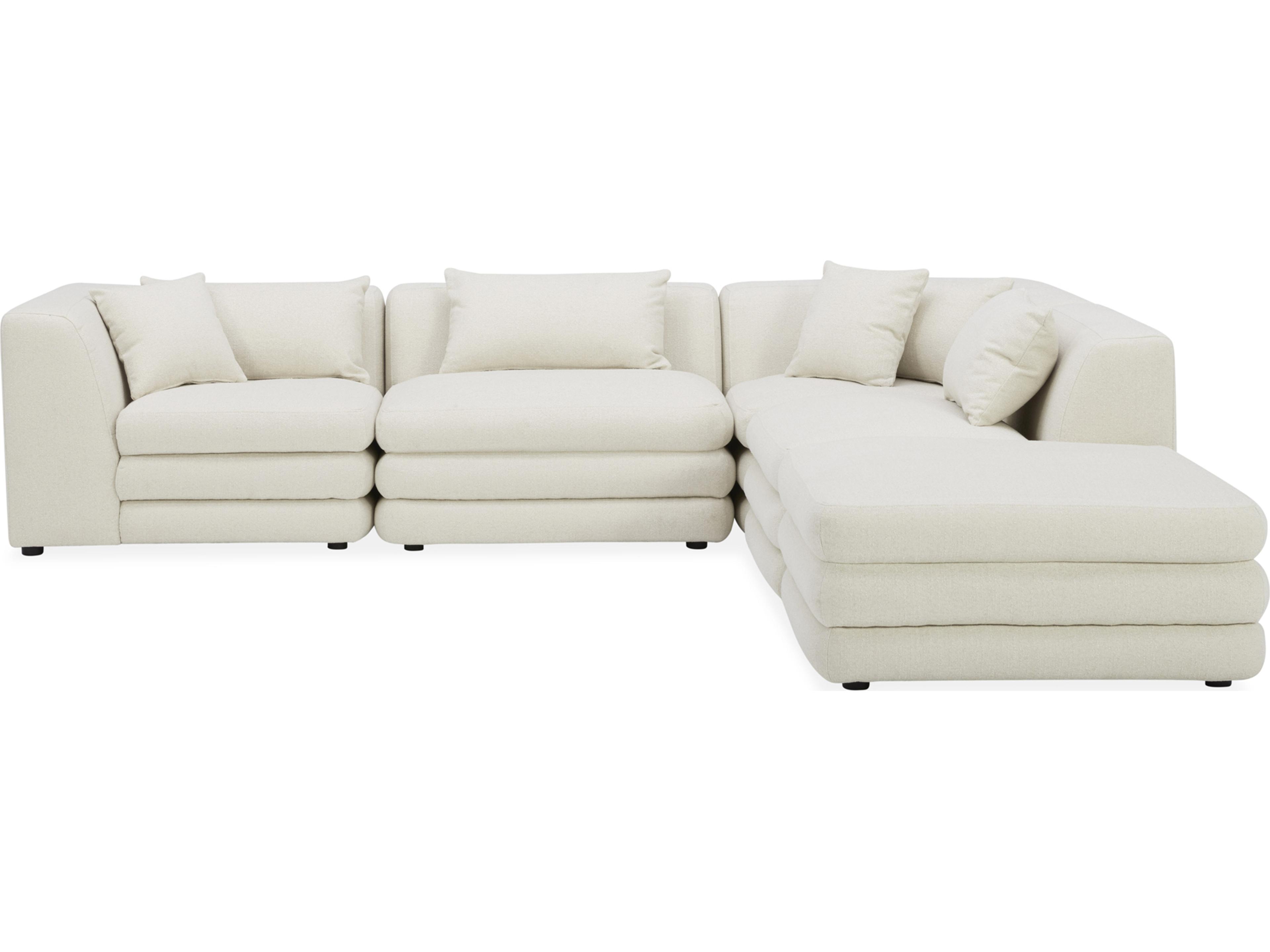Moe's Home Lowtide Dream Modular Sectional Warm White