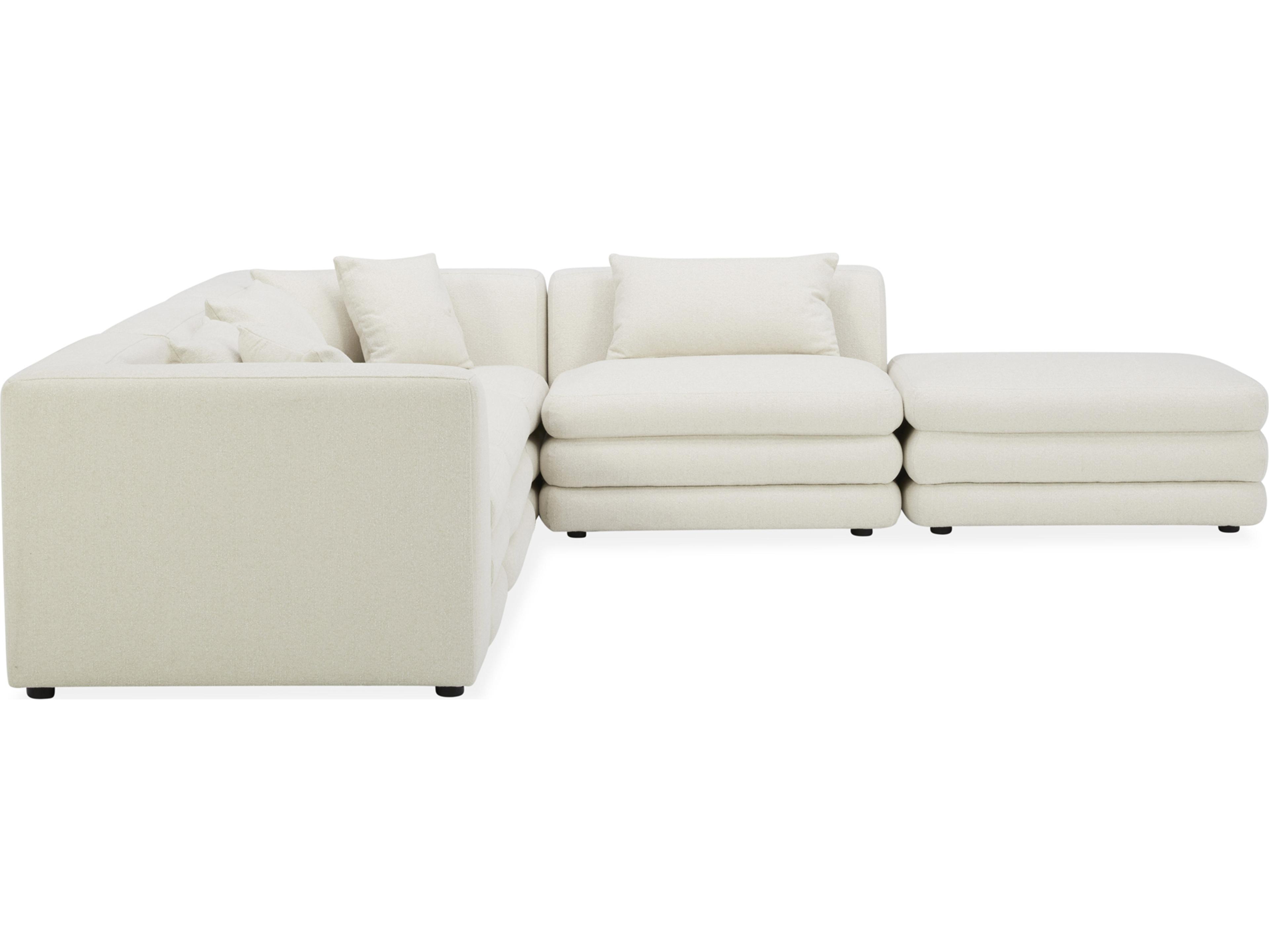 Moe's Home Lowtide Dream Modular Sectional Warm White