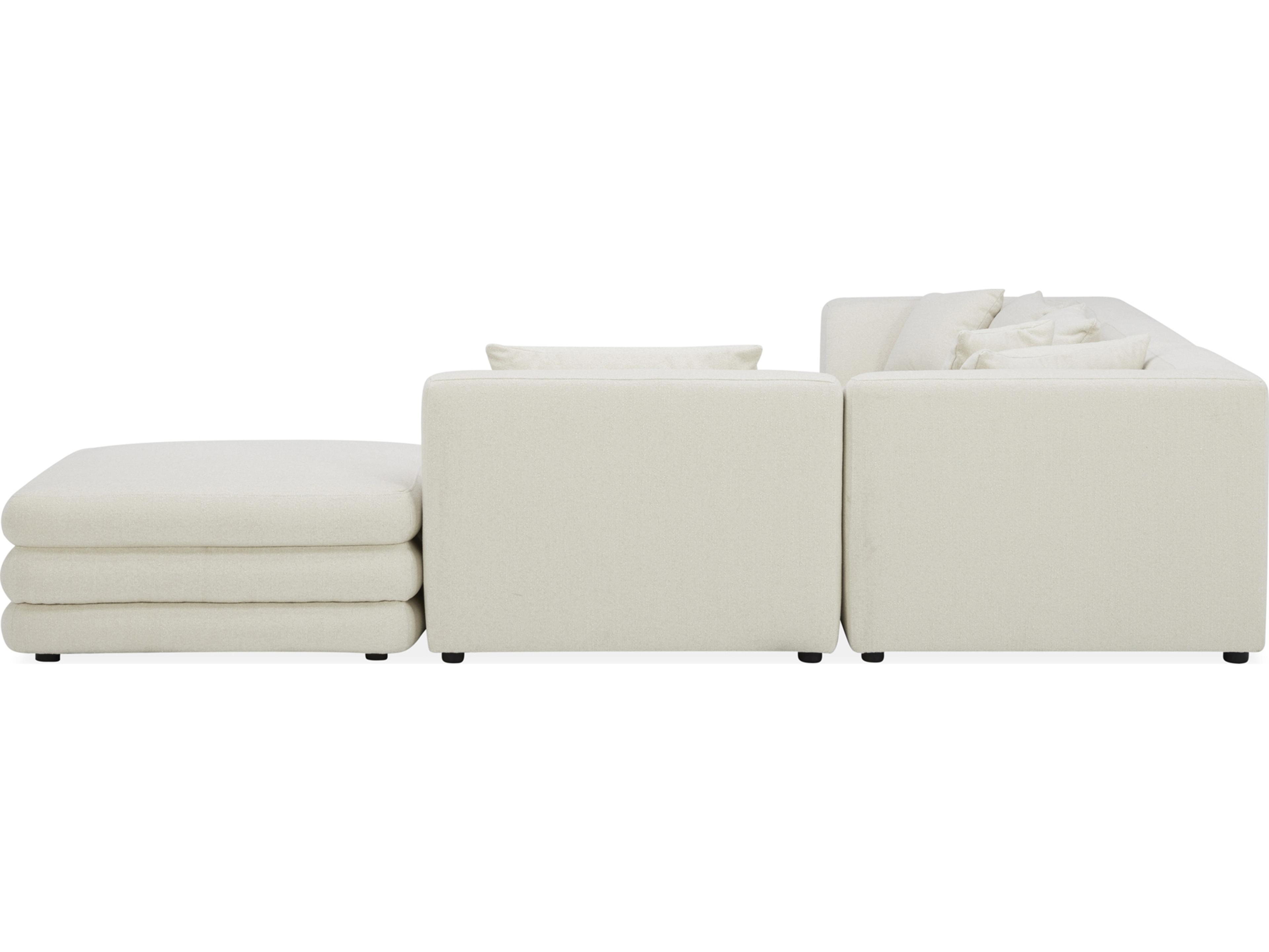 Moe's Home Lowtide Dream Modular Sectional Warm White