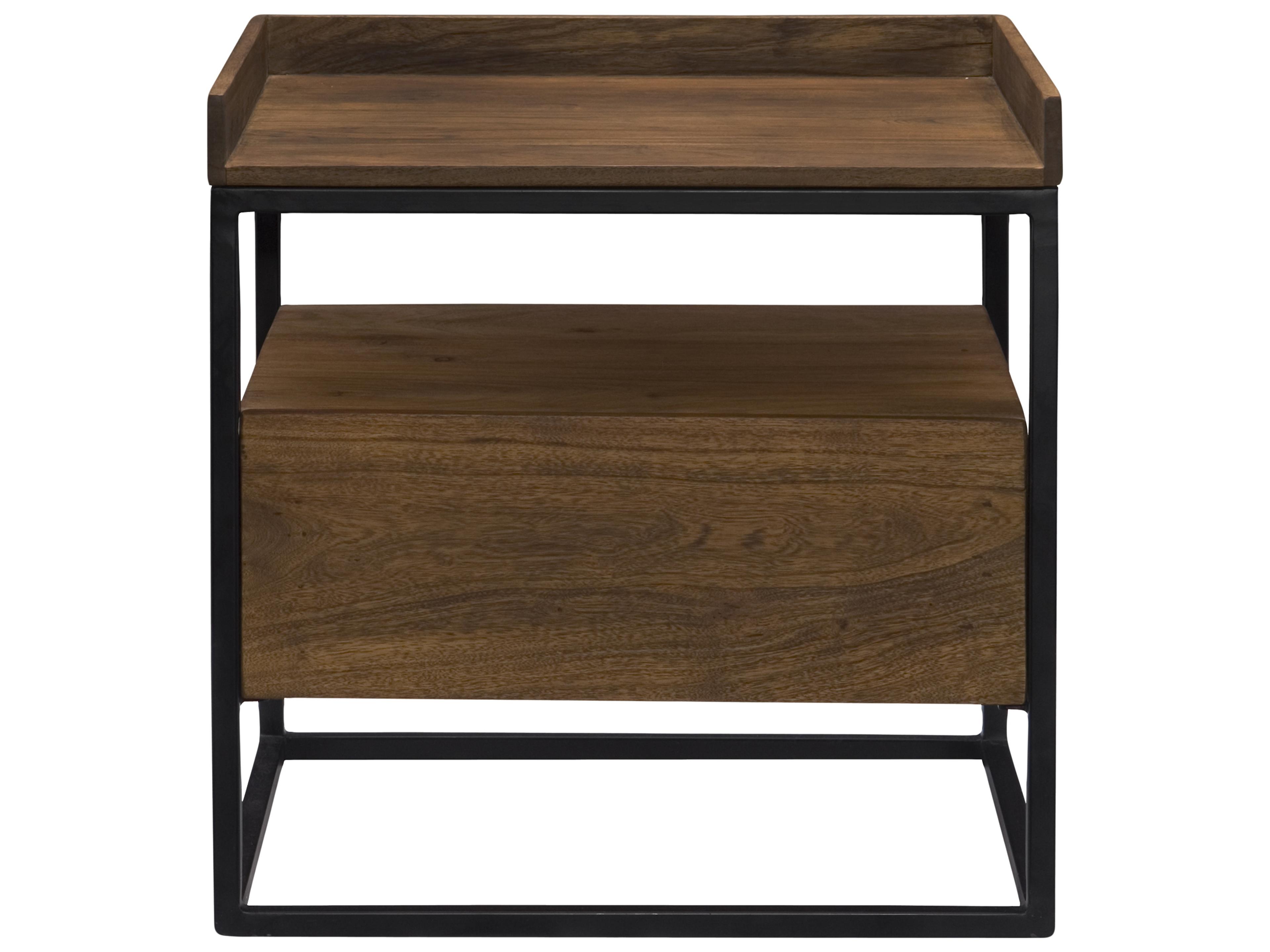 Moe's Home Vancouver Rectangular Wood End Table