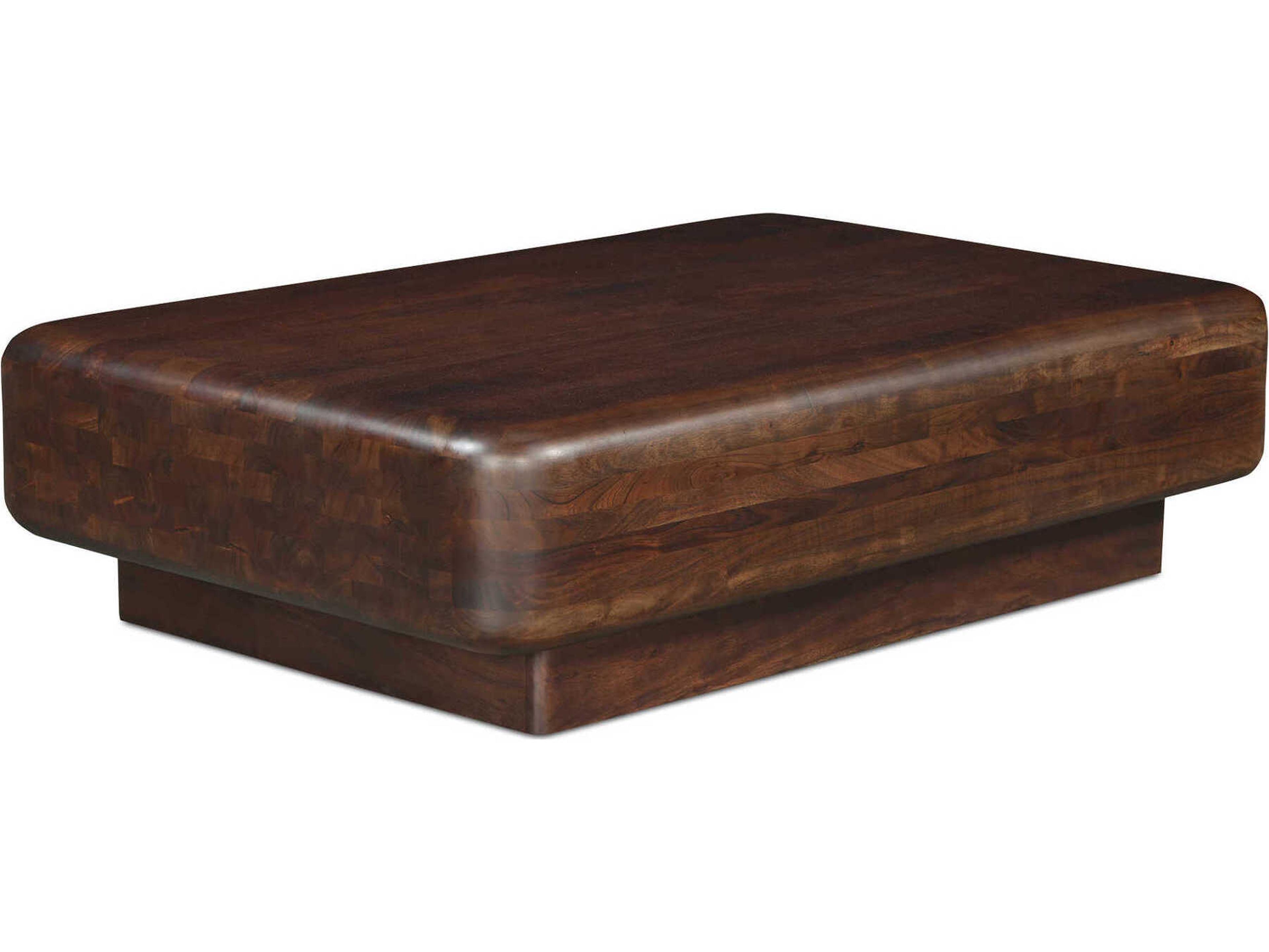 Eton Rectangular Wood Dark Brown Coffee Table
