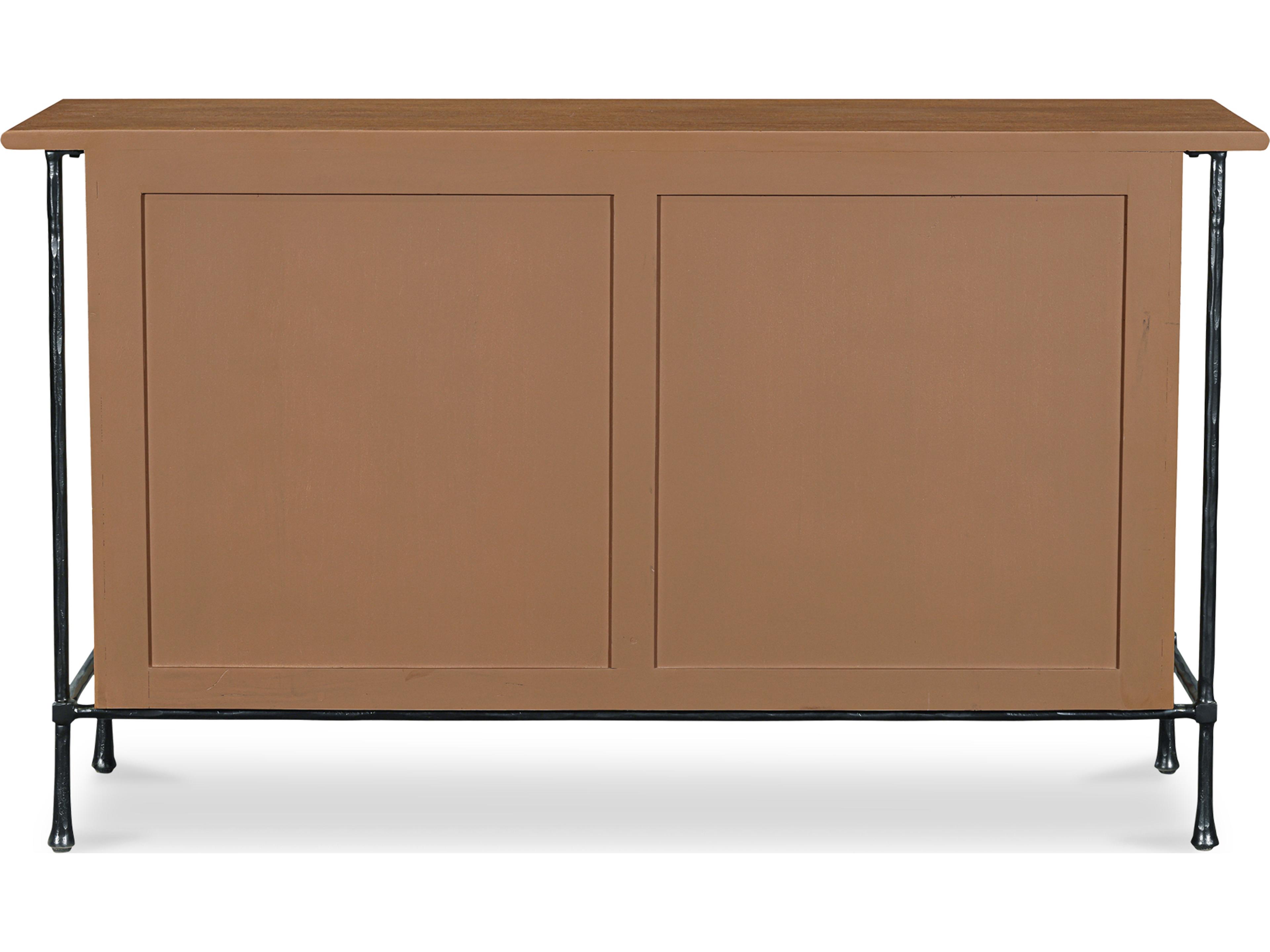 Moe's Home Rene 6-Drawers Acacia Wood Double Dresser