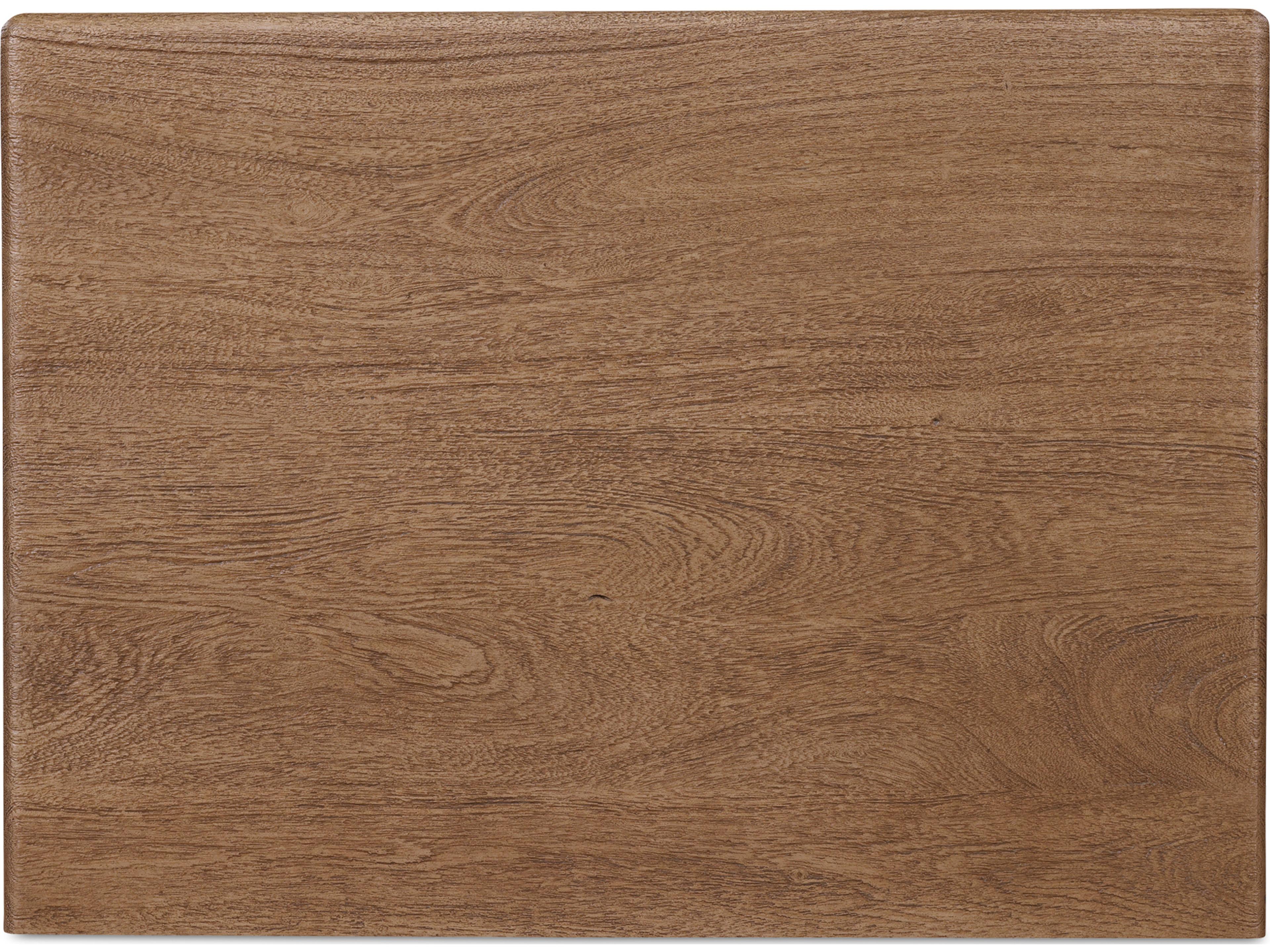 Moe's Home Rene 2-Drawers Acacia Wood Nightstand