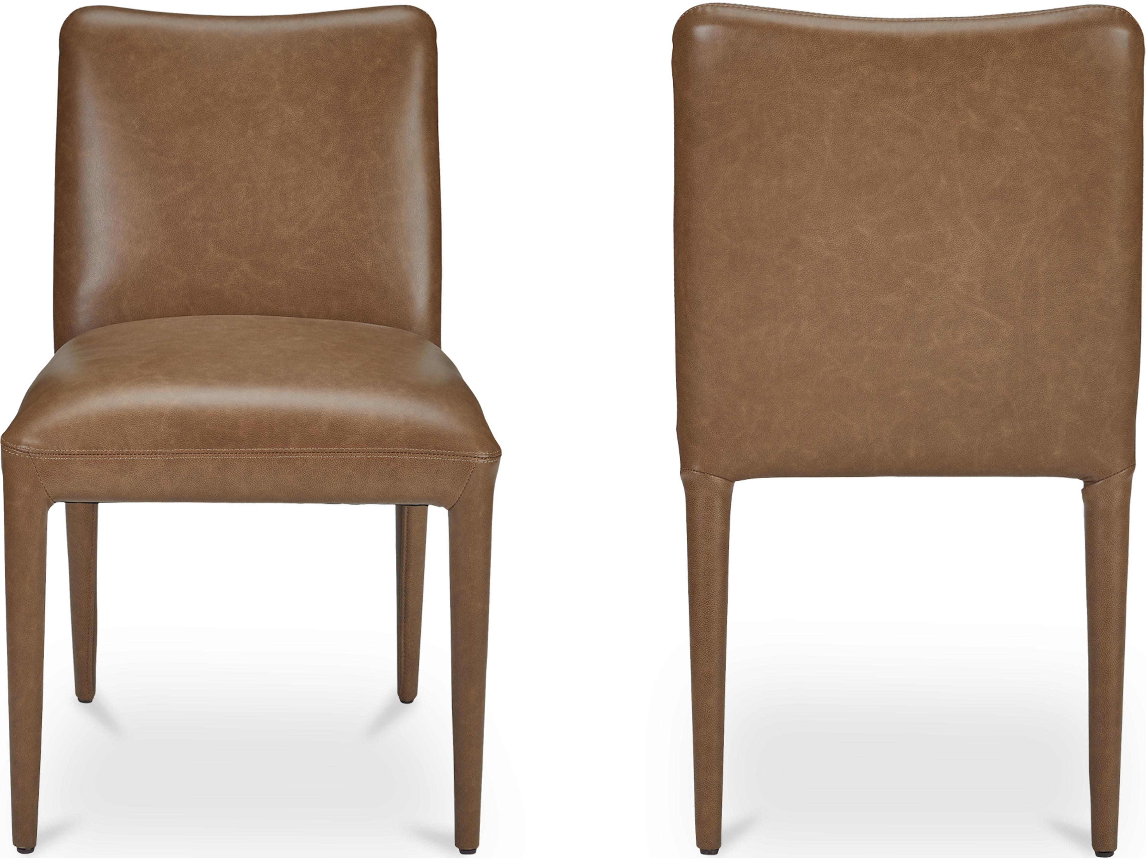 Moe's Home Calla Dining Chair Brown Set of 2 - Set of Two