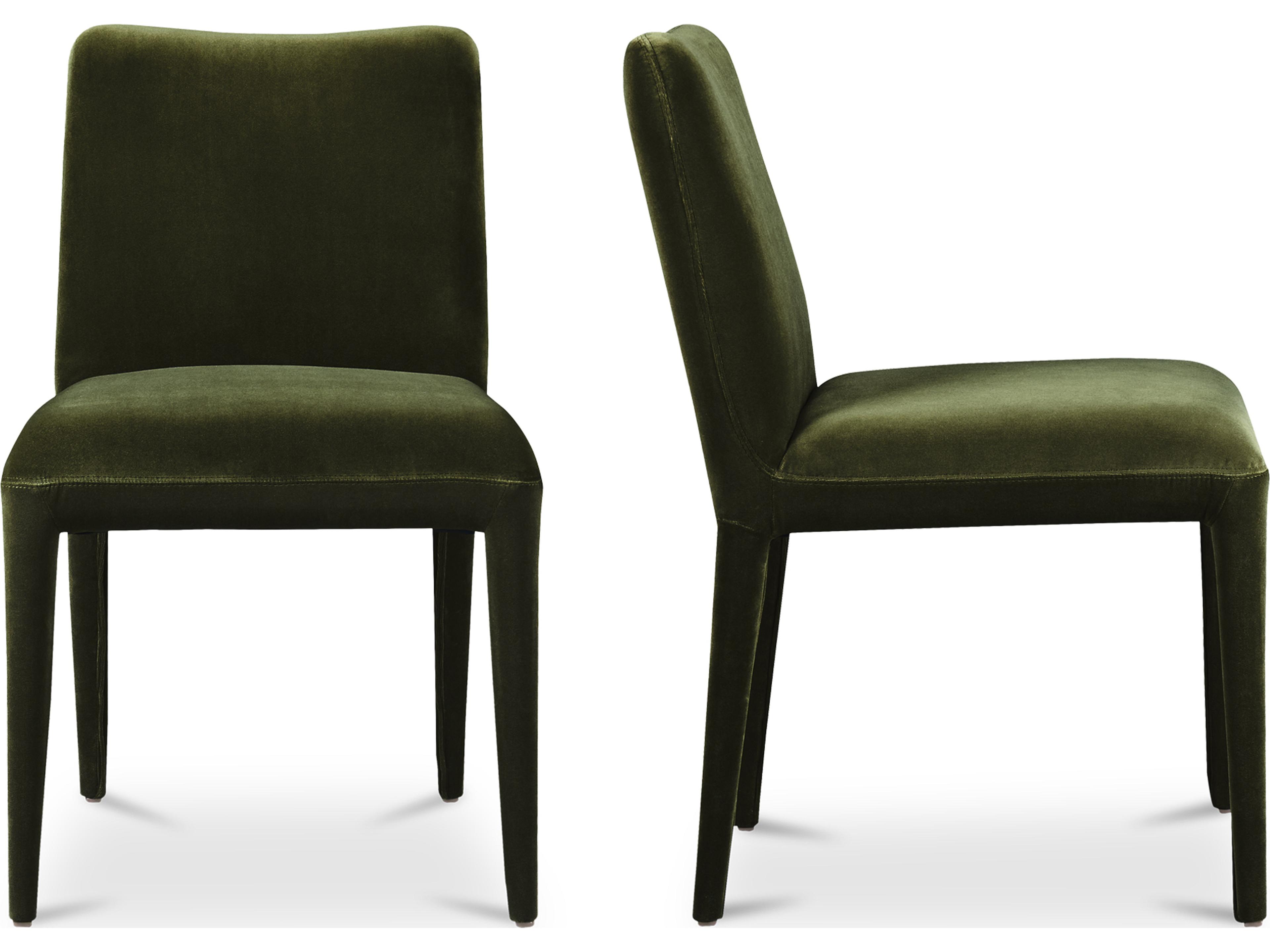 Moe's Home Calla Green Side Dining Chair - Set of Two