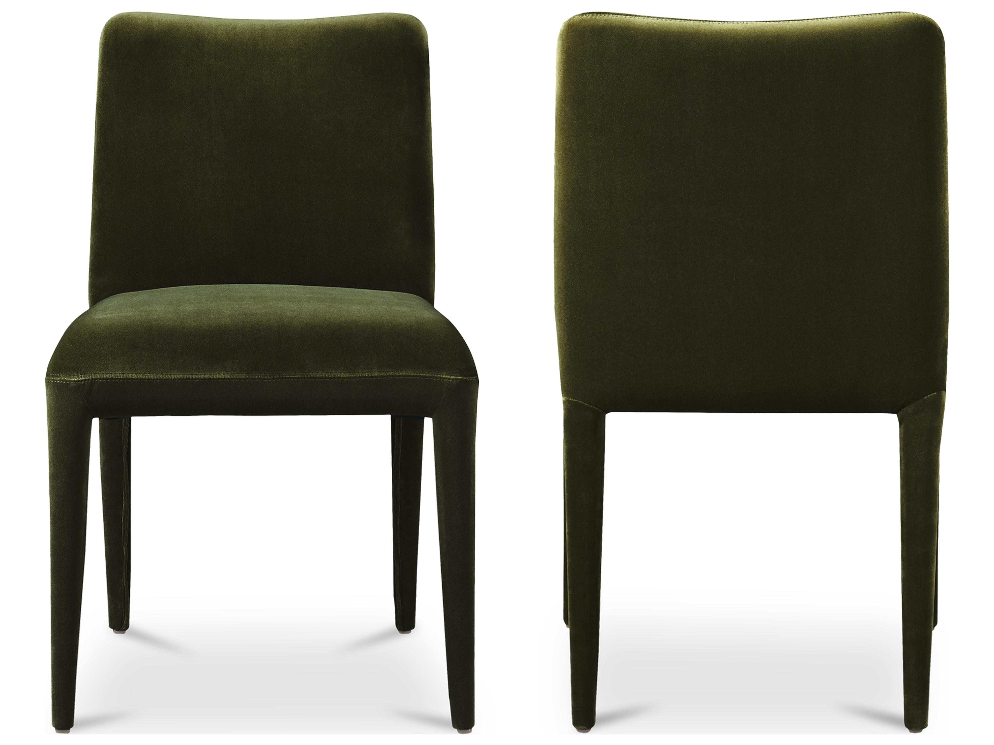 Moe's Home Calla Green Side Dining Chair - Set of Two