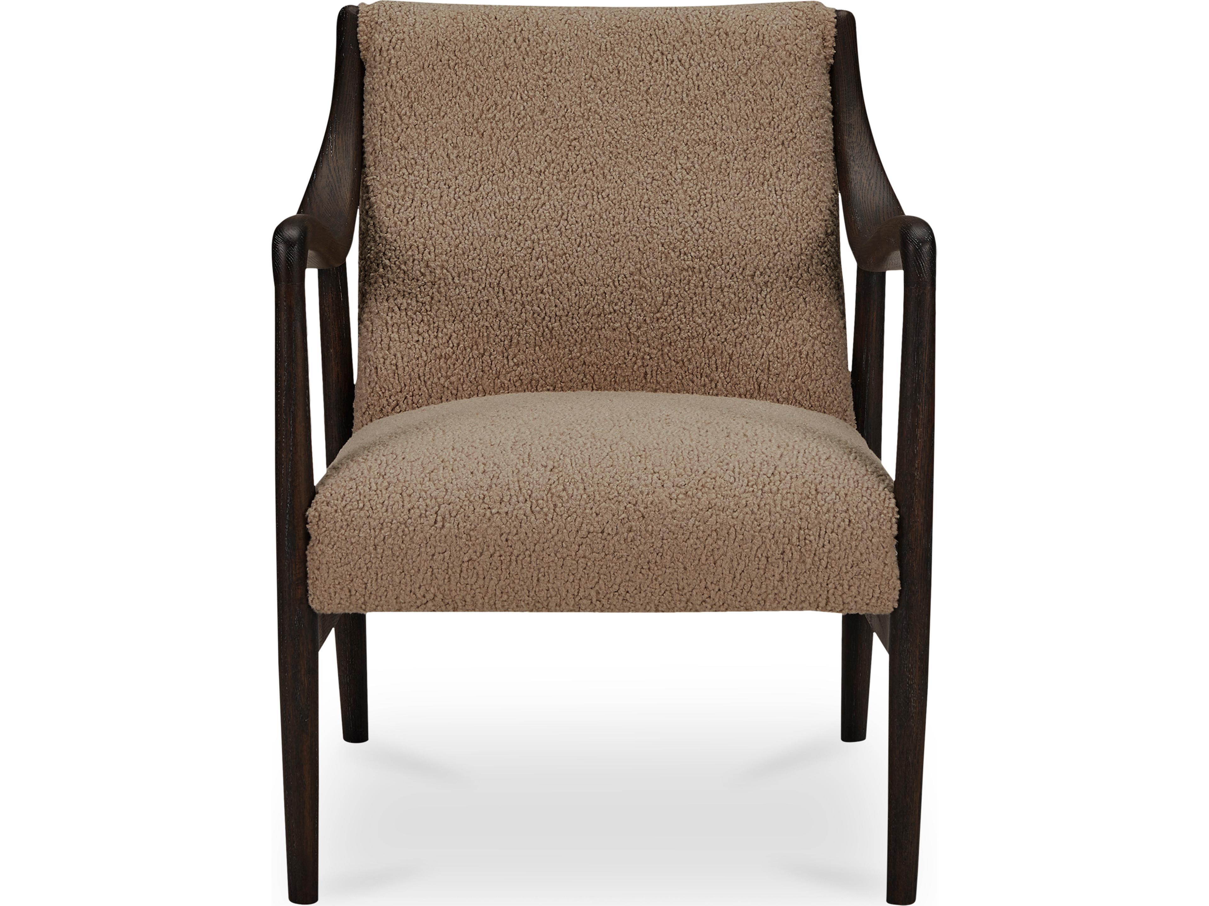 Moe's Home Yates Beige Faux Shearling Accent Chair