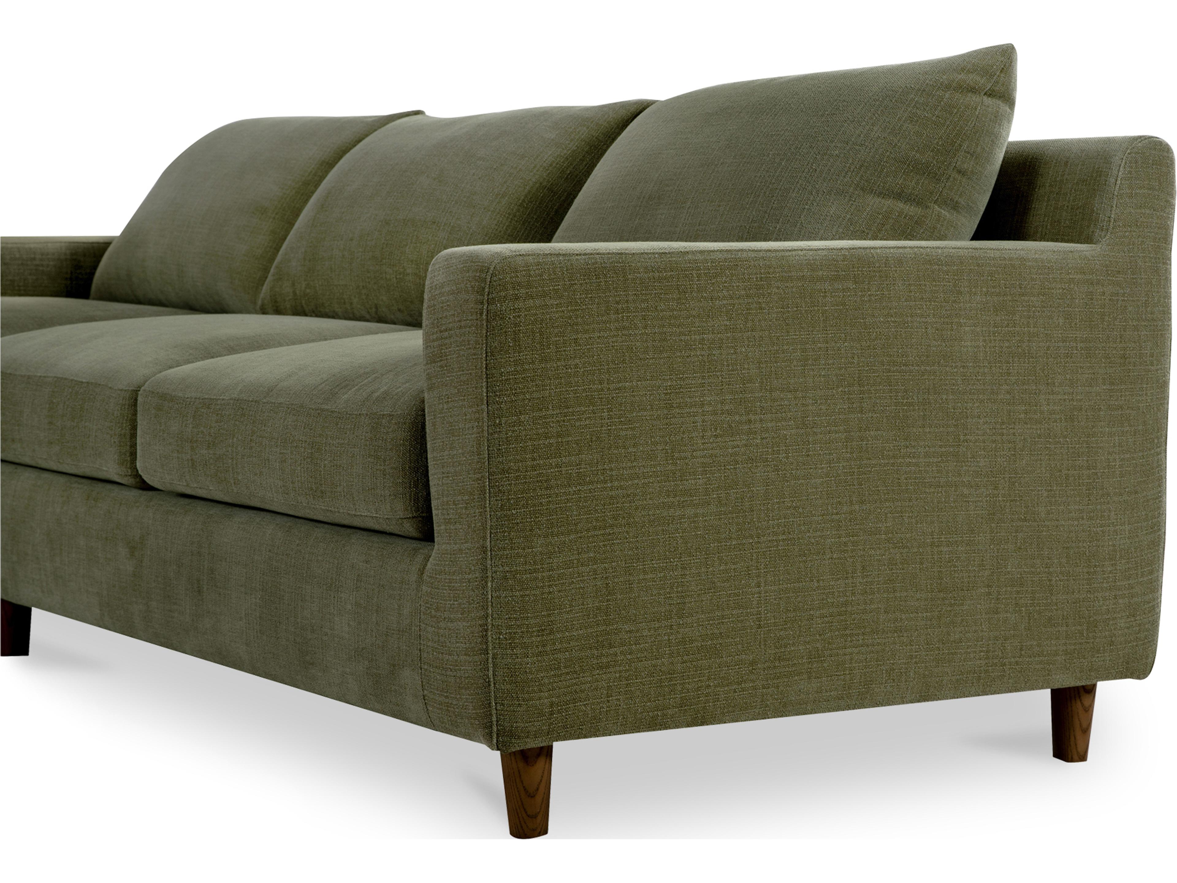 Moe's Home Hutton Green Upholstered Sectional Sofa