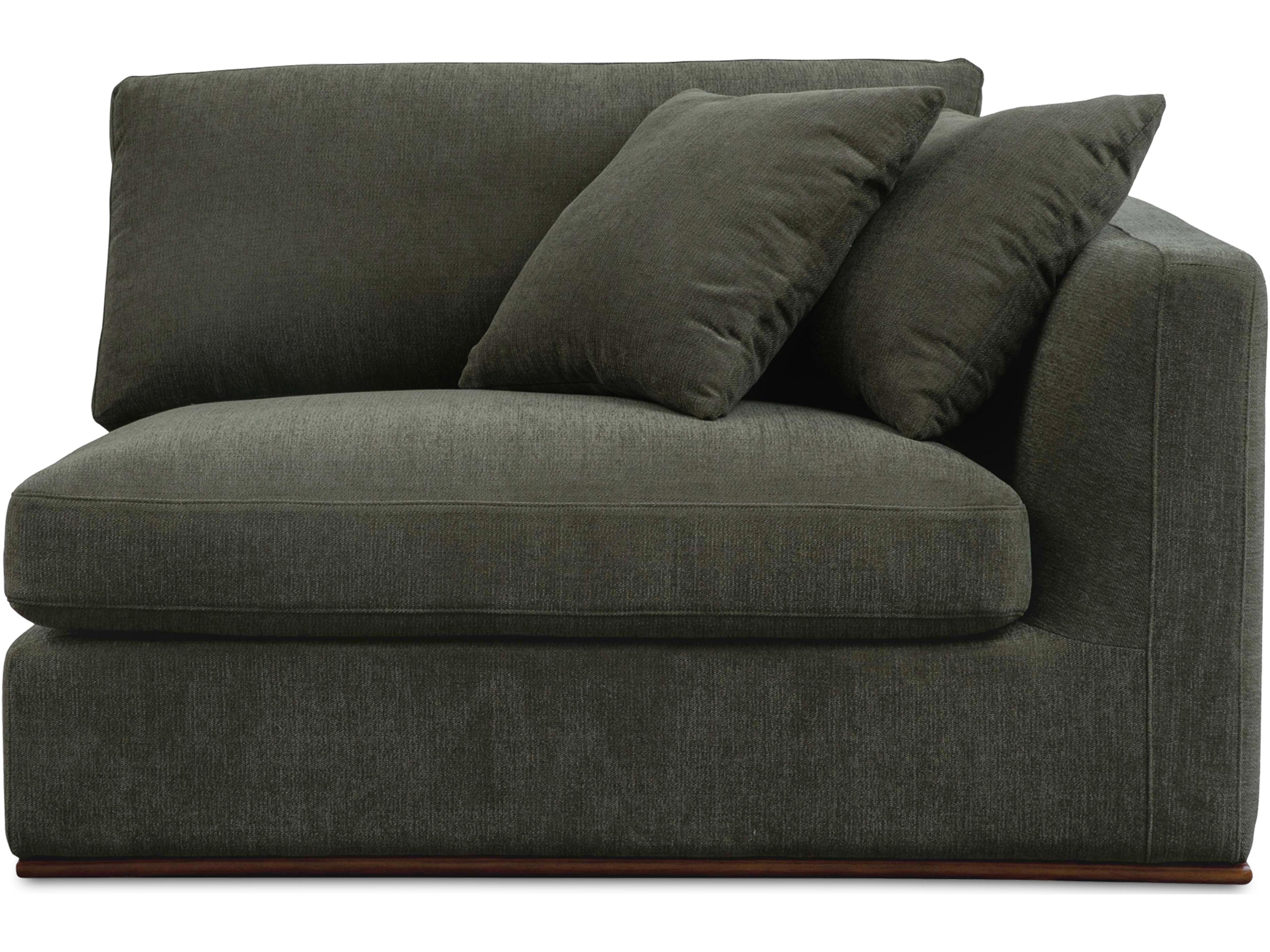 Rue Green Right Arm Facing Modular Chair