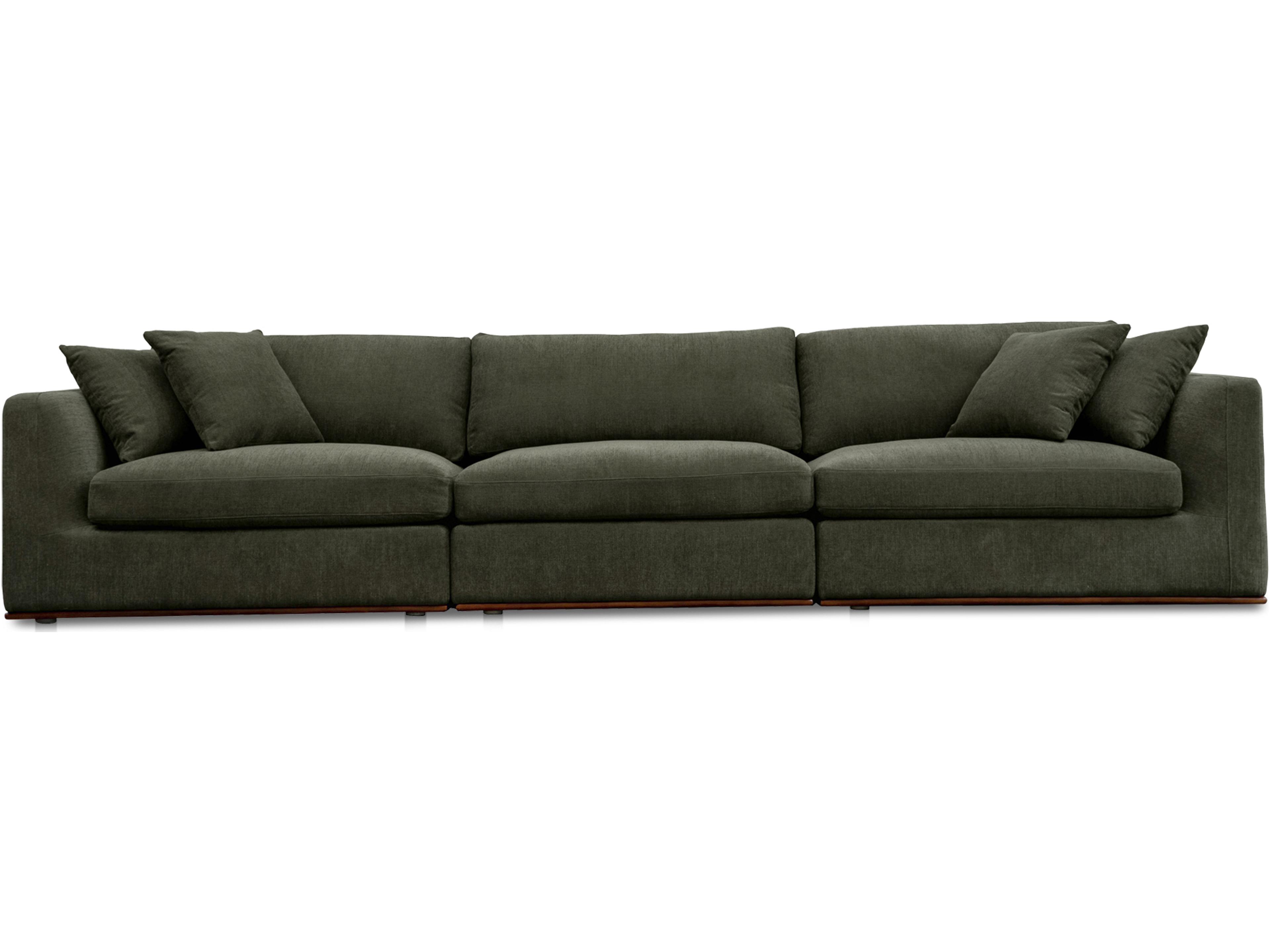 Rue Green Upholstered Sofa