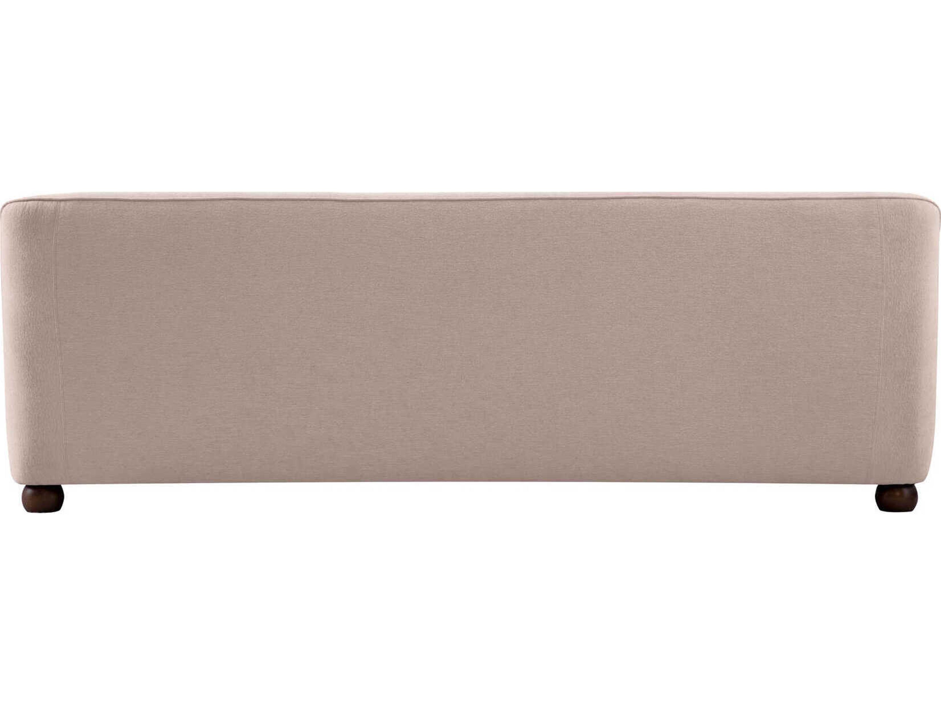Moe's Home Amira Beige Upholstered Sofa