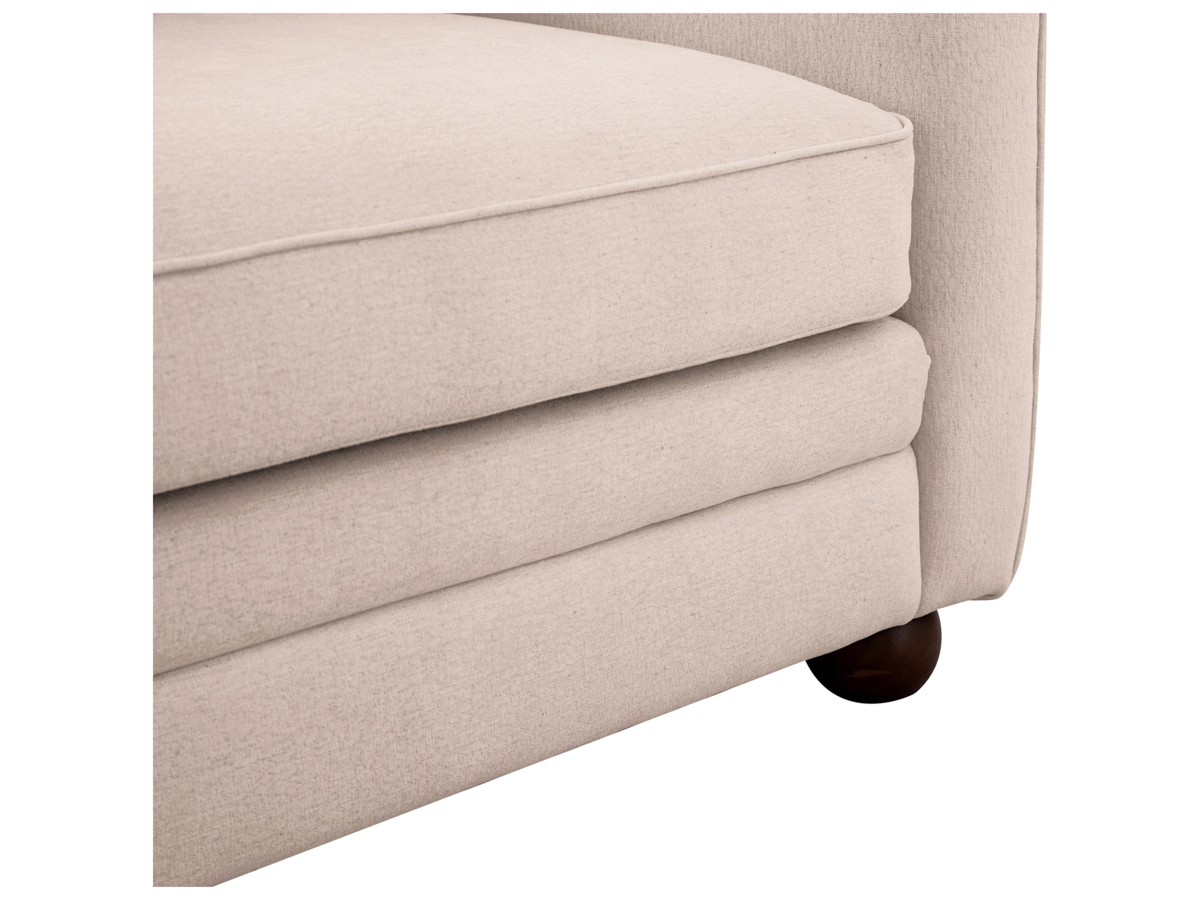 Moe's Home Amira Beige Upholstered Sofa