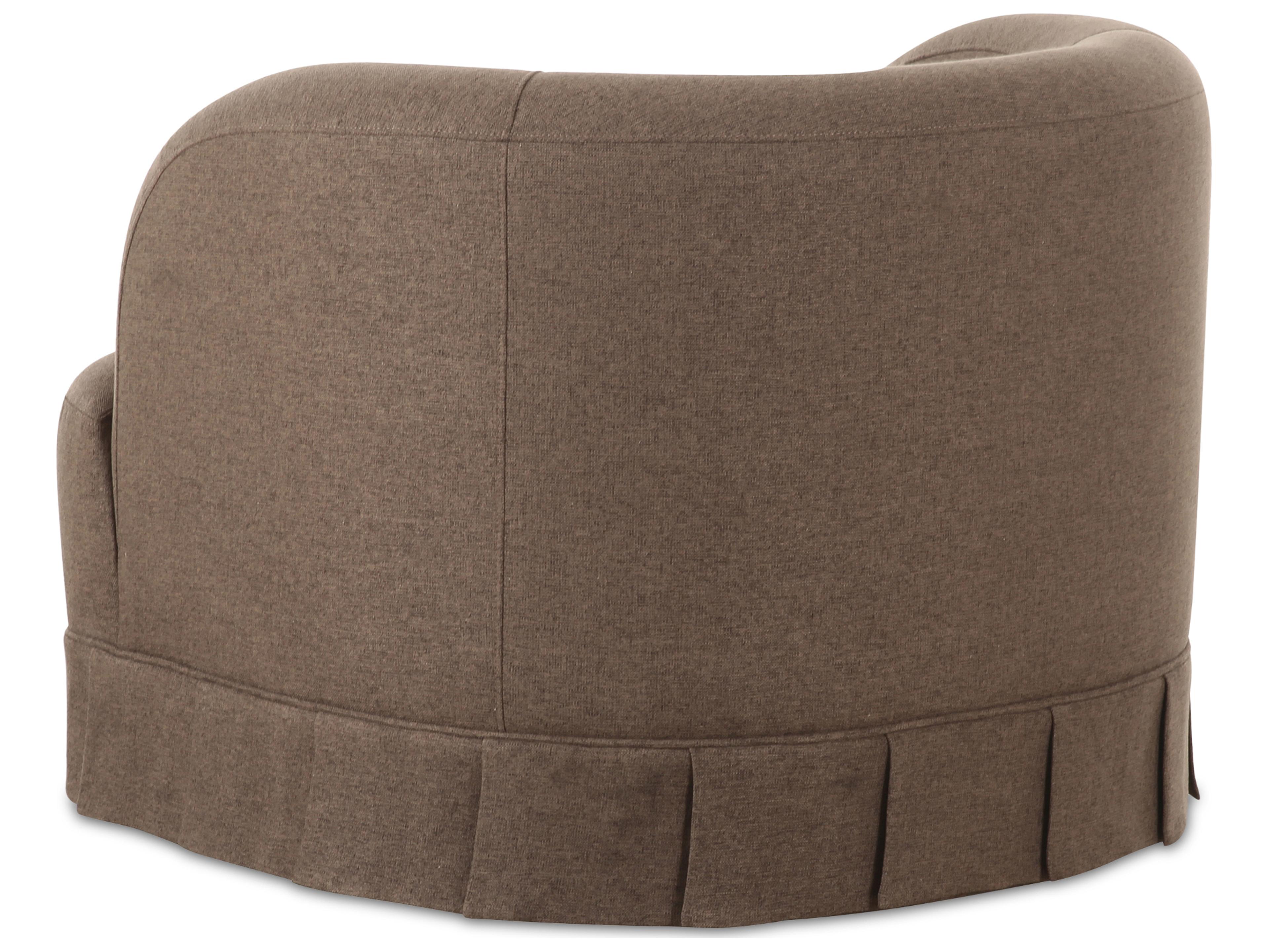 Moe's Home Maren Swivel Chair Brown